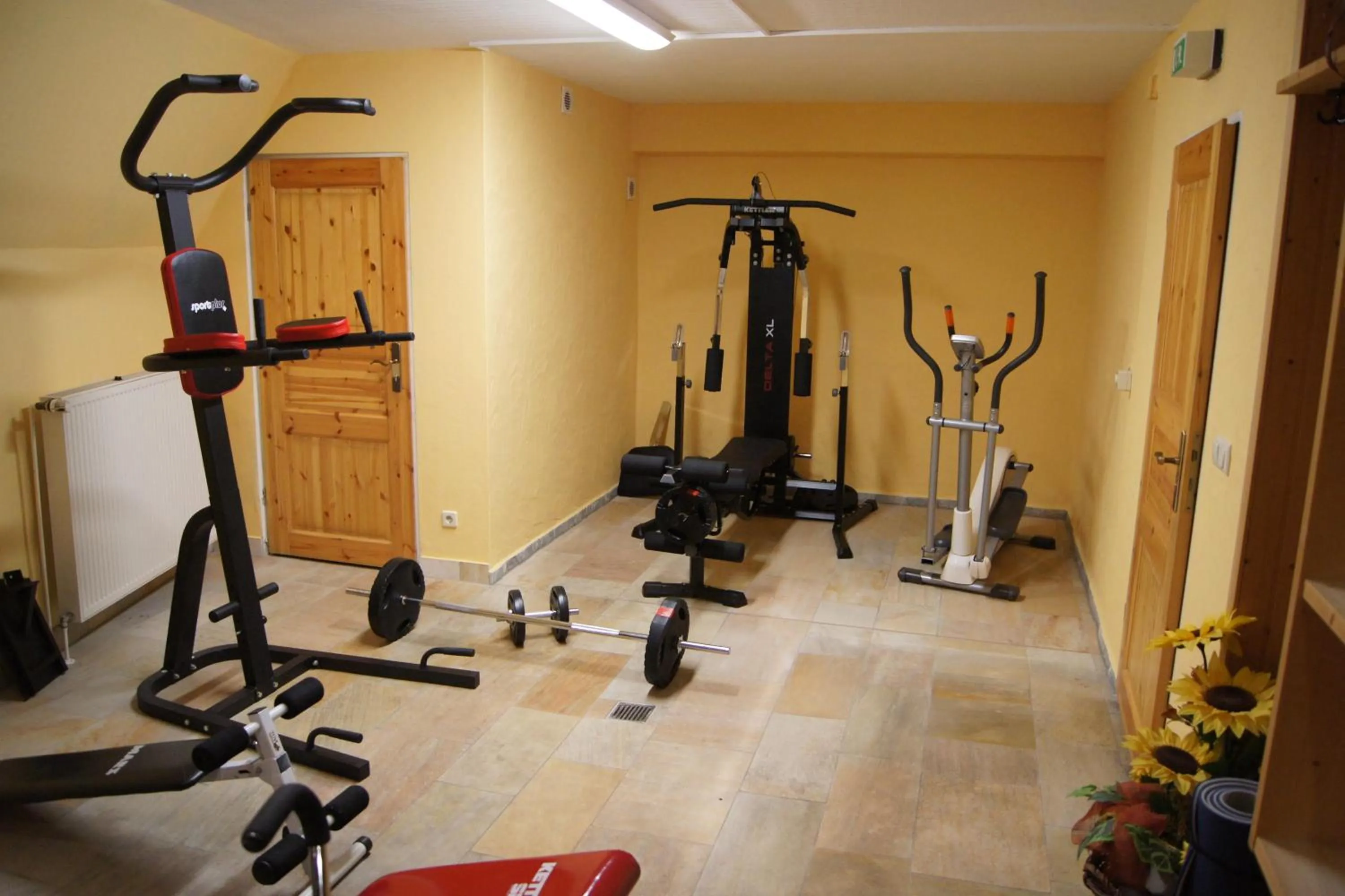 Fitness centre/facilities in Hotel "Drei Rosen" OHG Regina & Hans - Peter Faßbinder