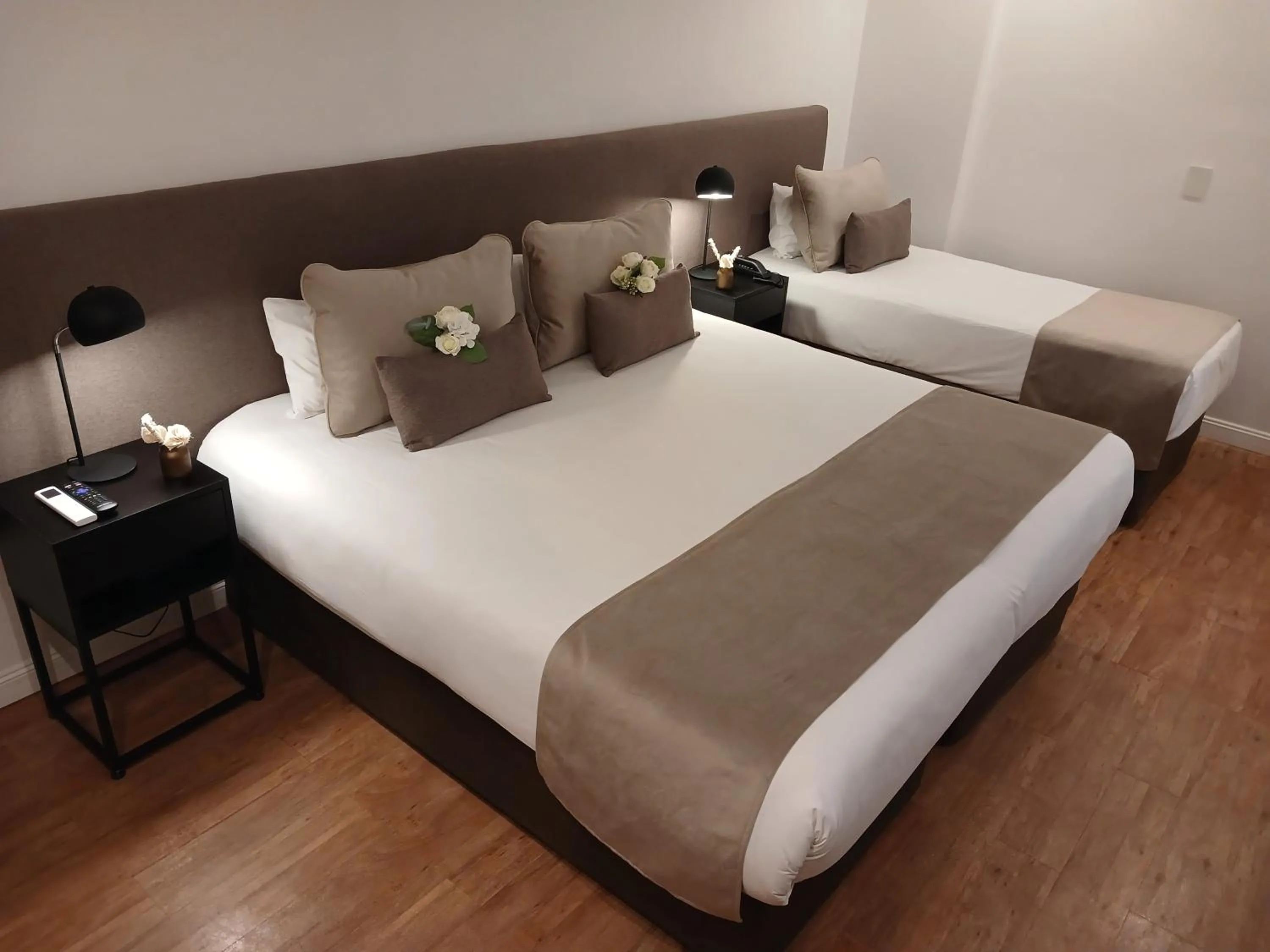 Bed in Hotel Waldorf