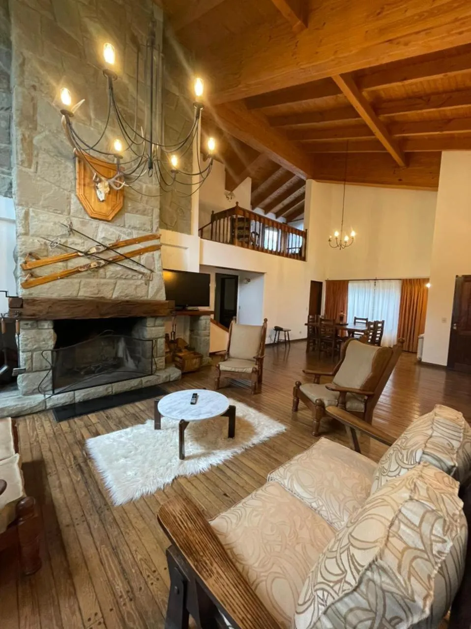 Seating area in Hosteria El Condado