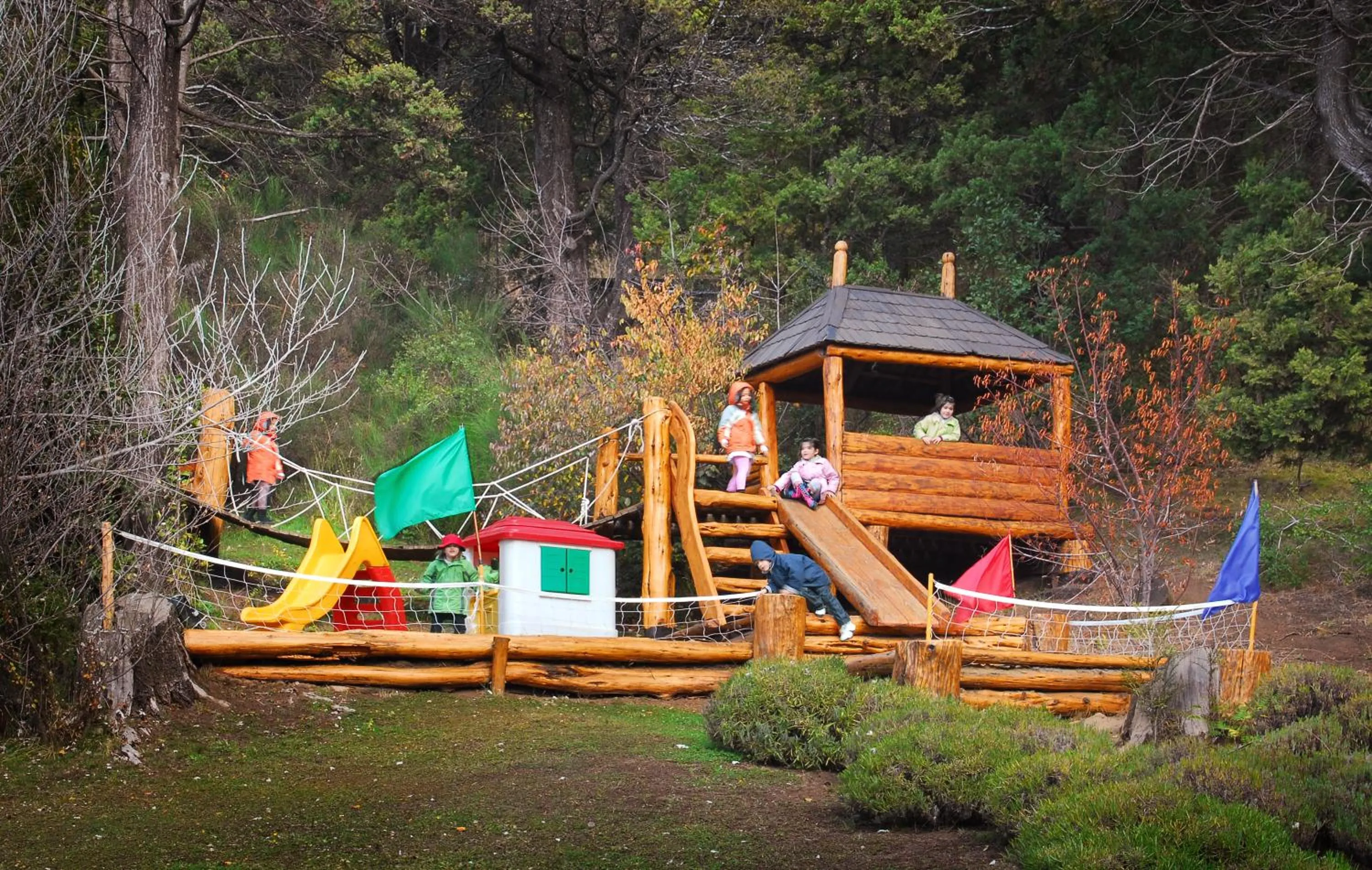 Children play ground in Nido del Cóndor Hotel & Spa