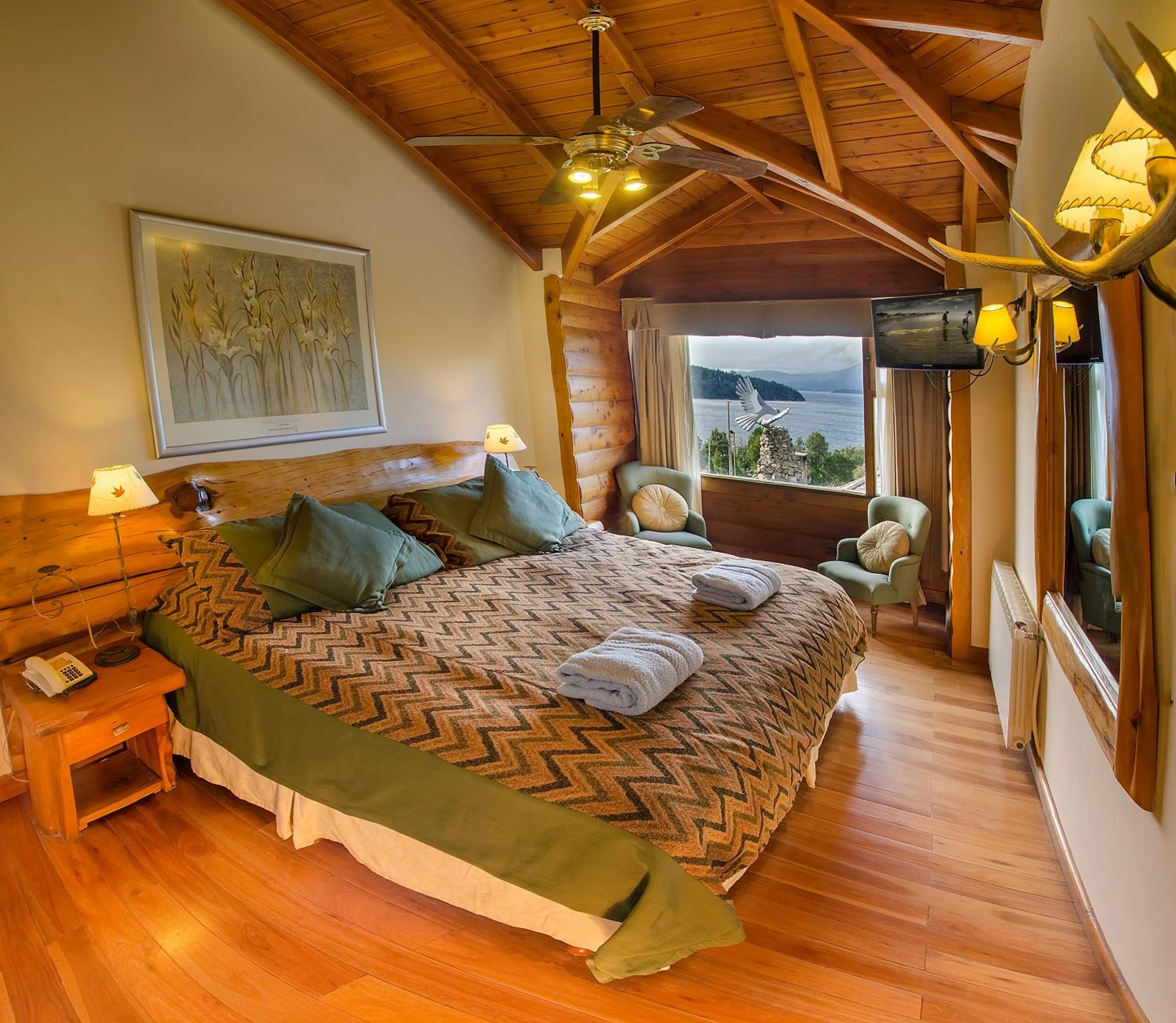 Bedroom, Bed in Nido del Cóndor Hotel & Spa