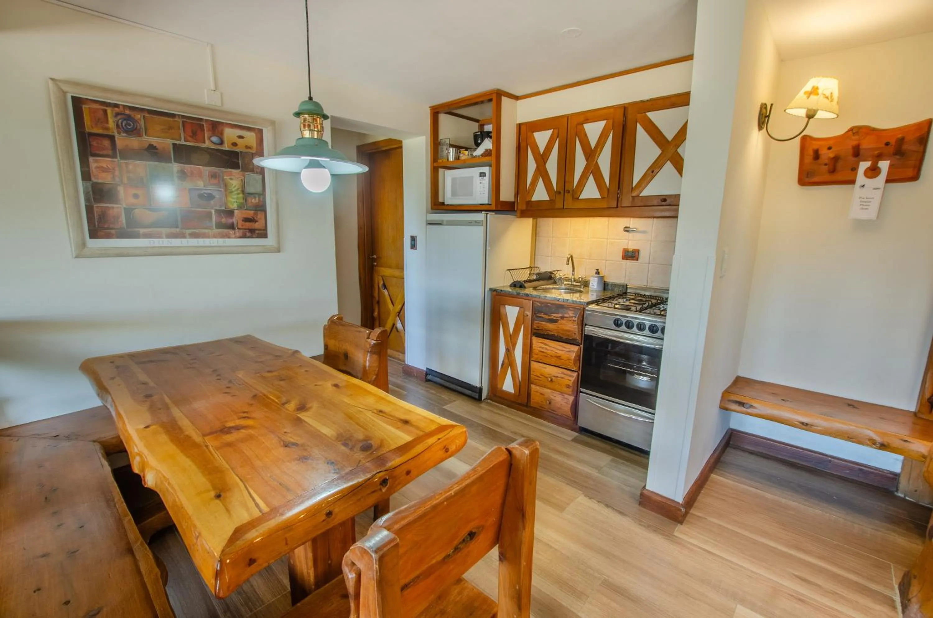 Kitchen or kitchenette in Nido del Cóndor Hotel & Spa