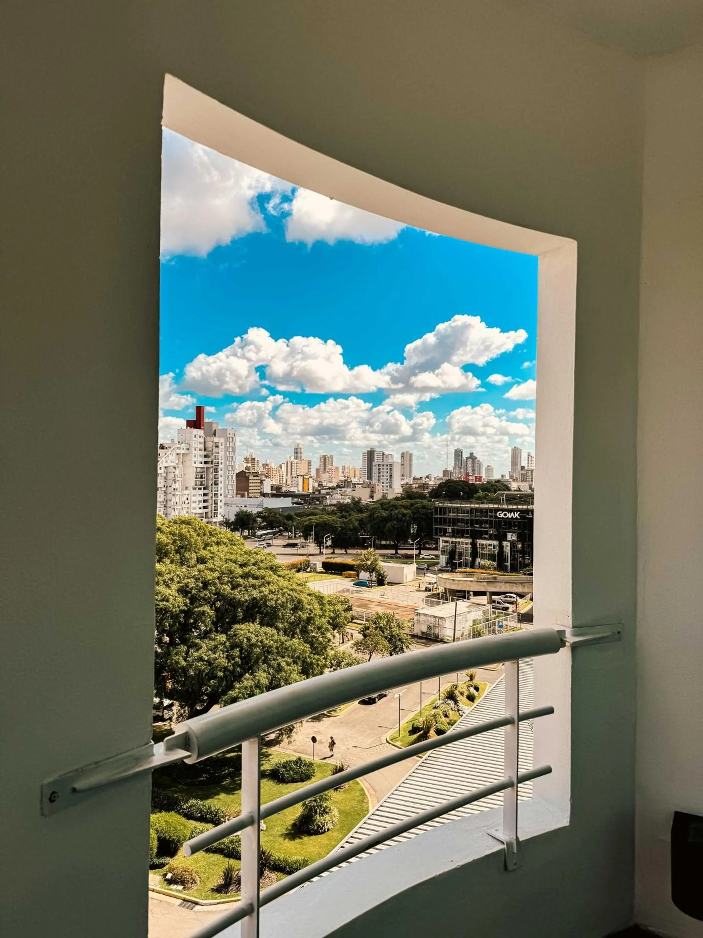 City view in Los Silos Hotel