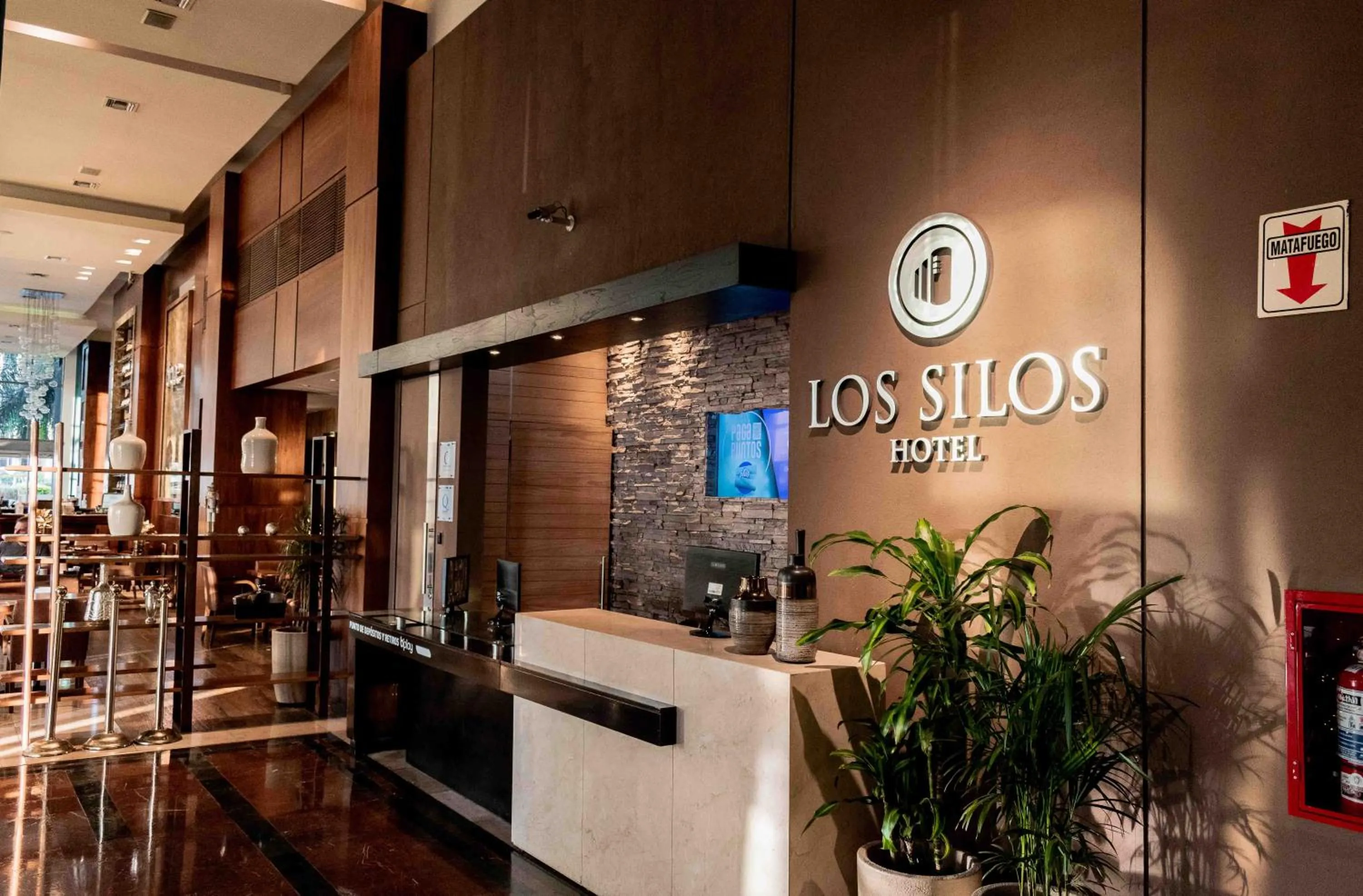 Lobby or reception in Los Silos Hotel