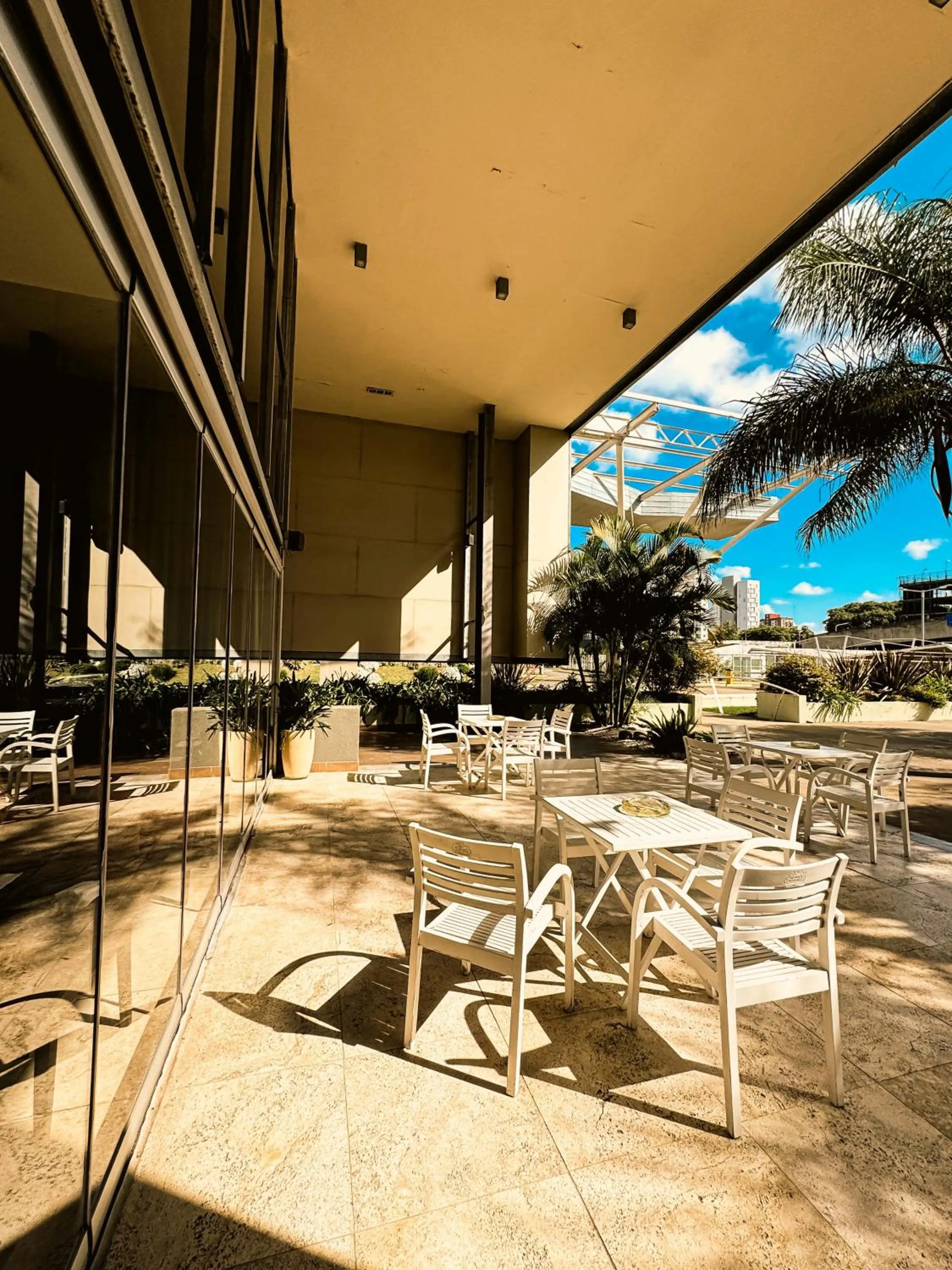 Patio in Los Silos Hotel