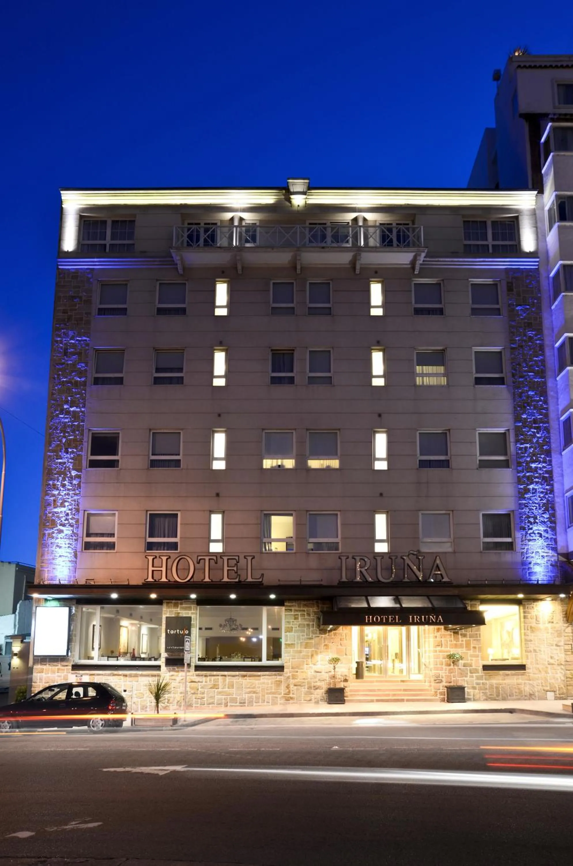 Facade/entrance in Hotel Iruña