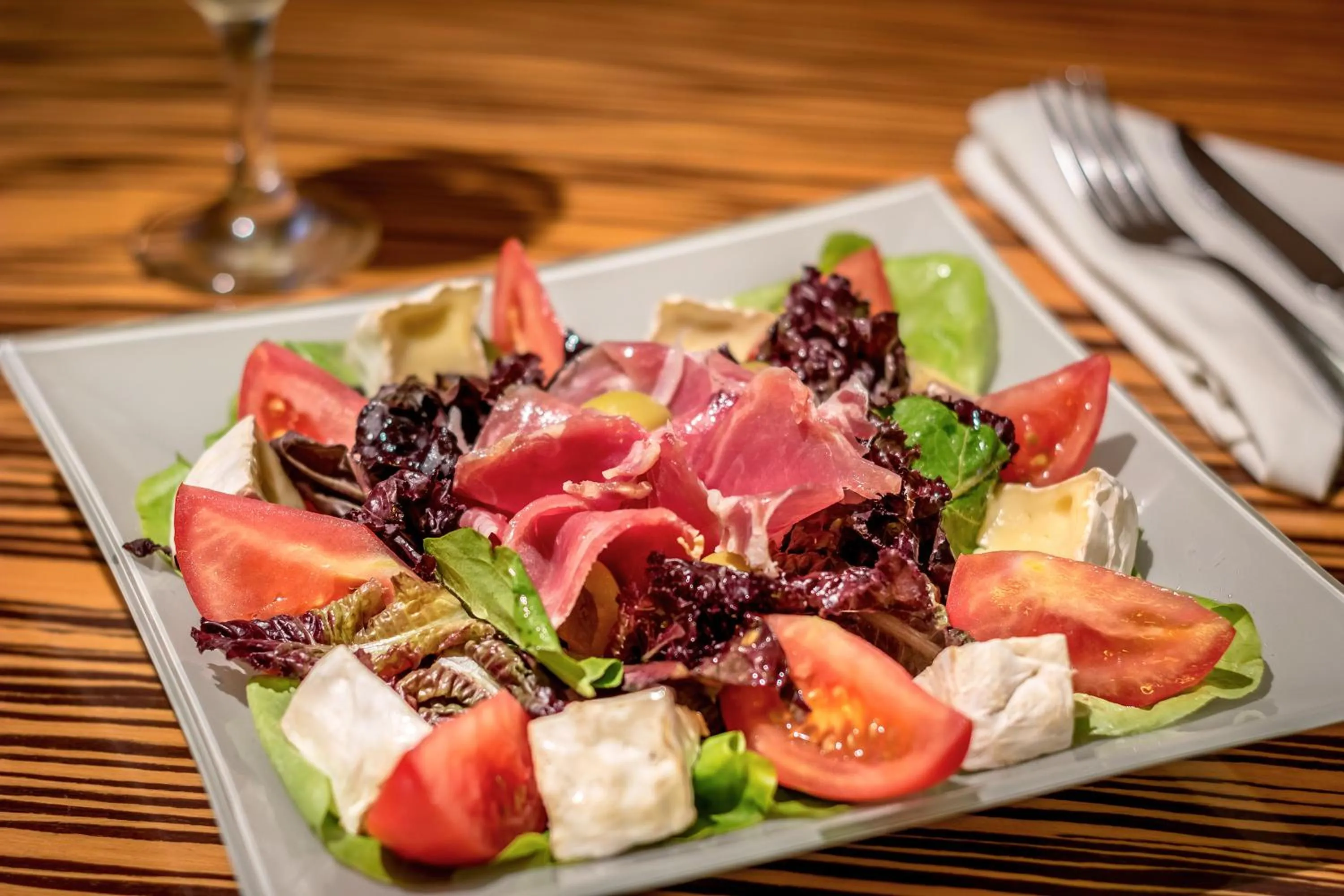 Food close-up in Hotel Iruña