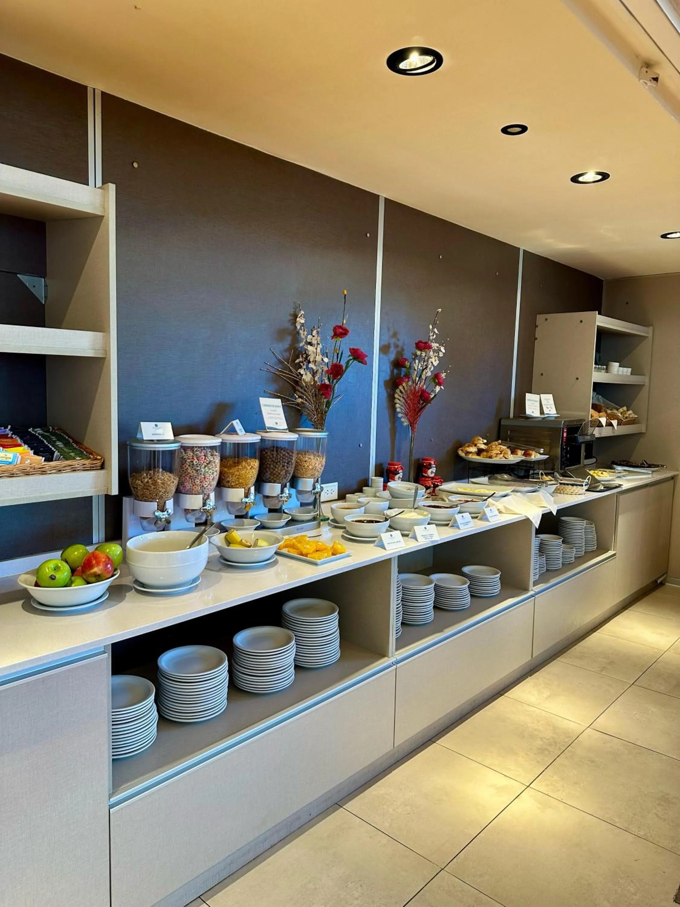 Buffet breakfast in Hotel Nahuel Huapi