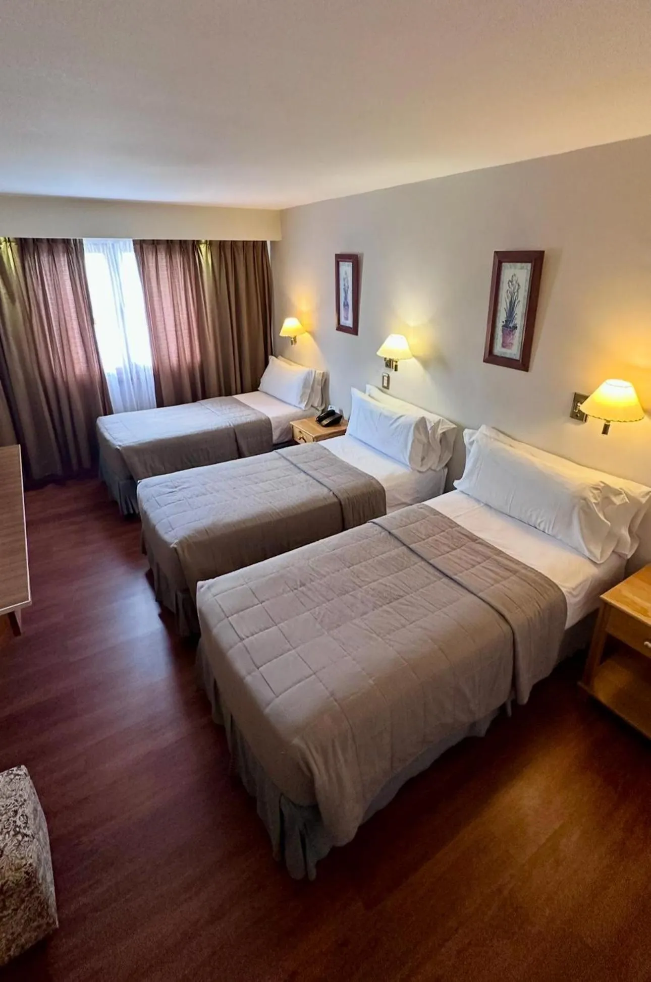 Bed in Hotel Nahuel Huapi