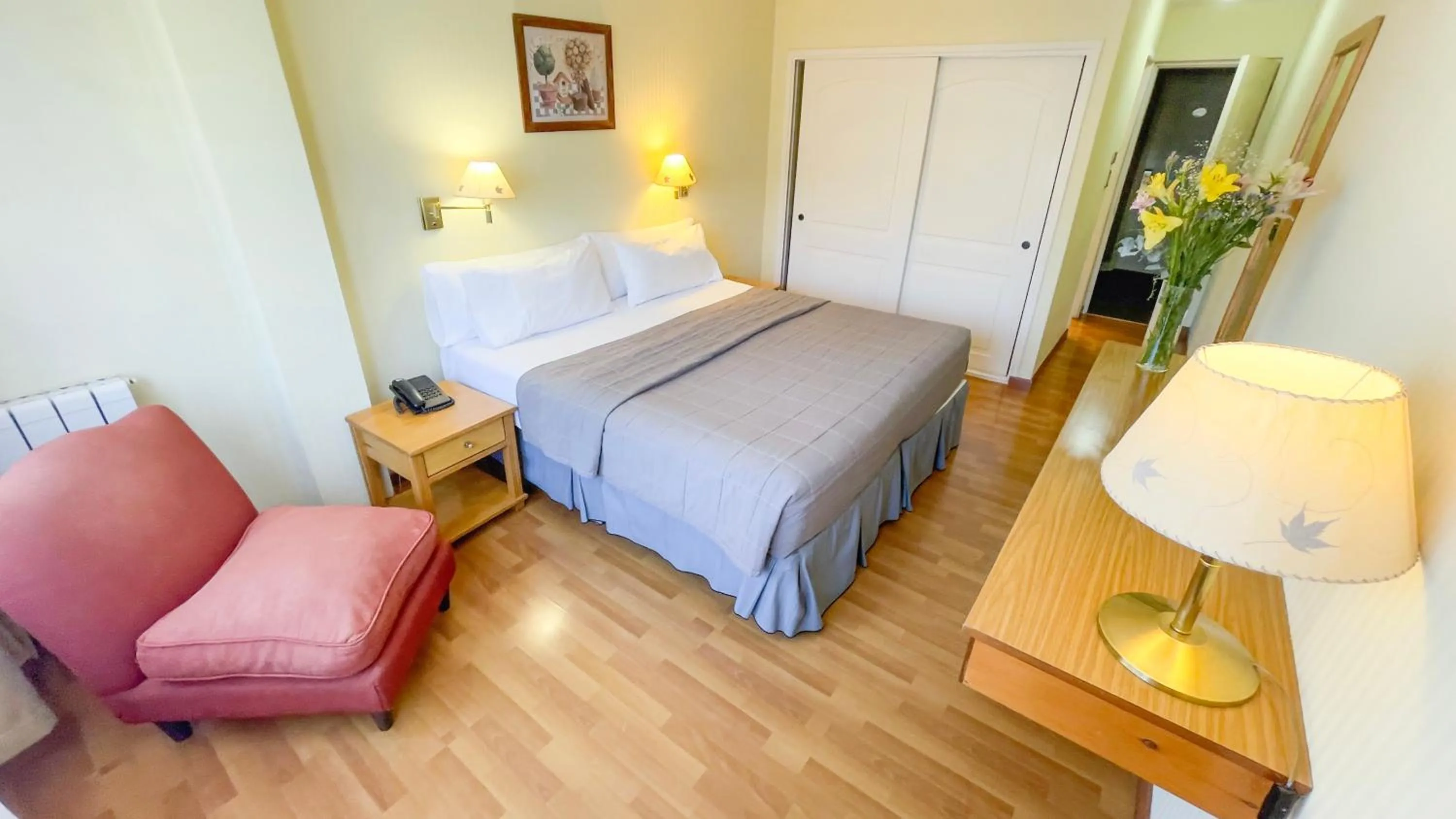 Bed in Hotel Nahuel Huapi