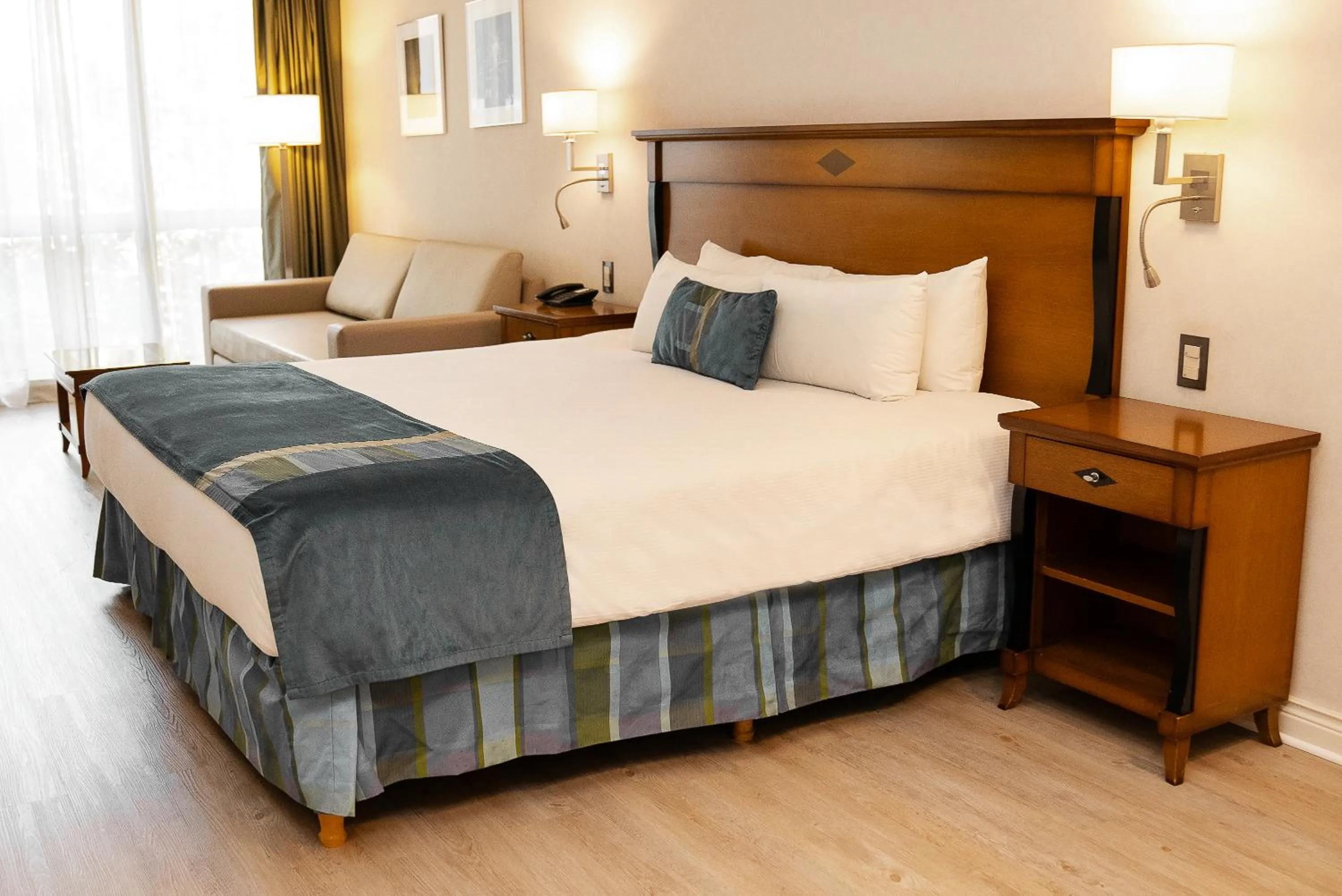 Bed in Blank Hotel Recoleta