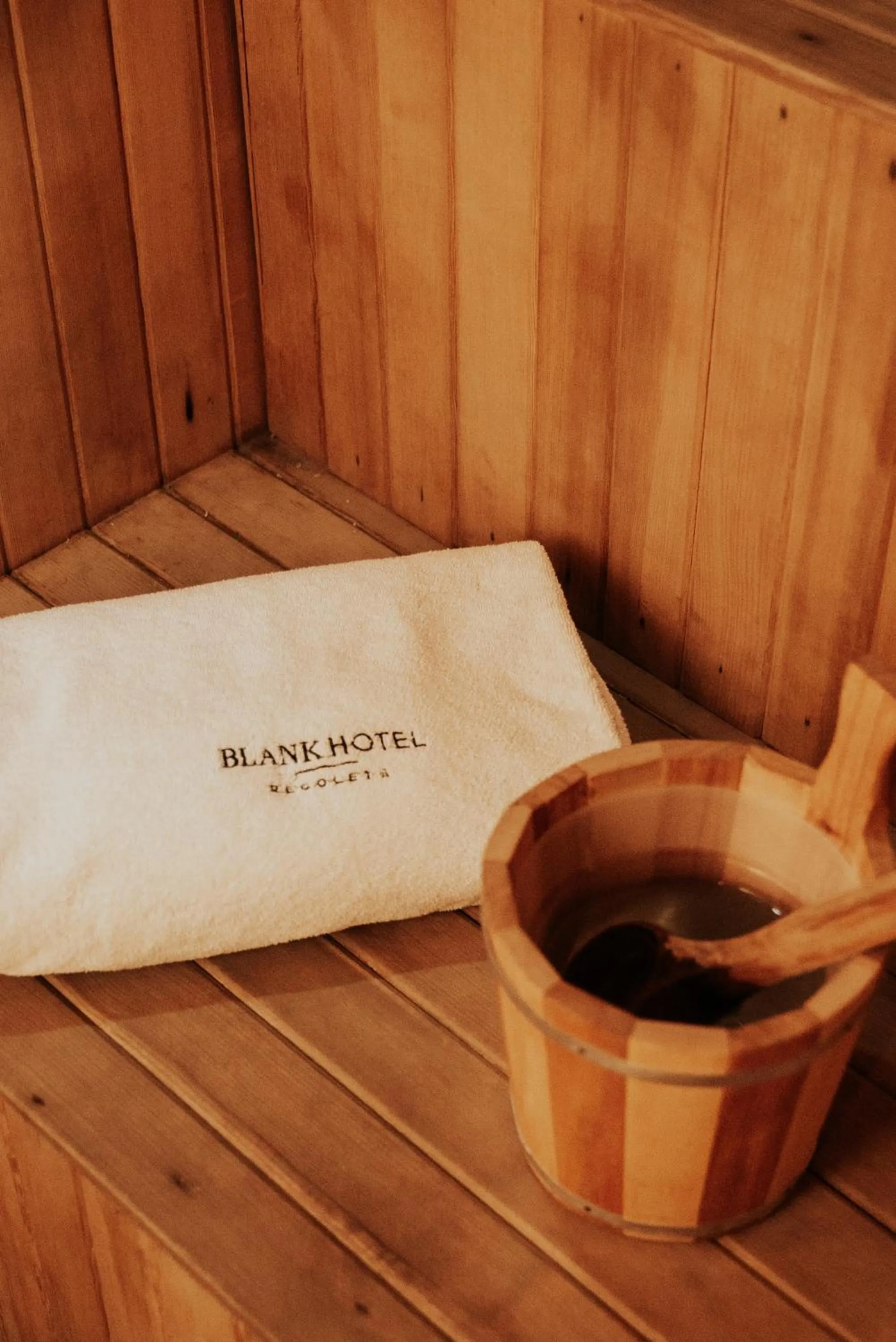 Sauna in Blank Hotel Recoleta