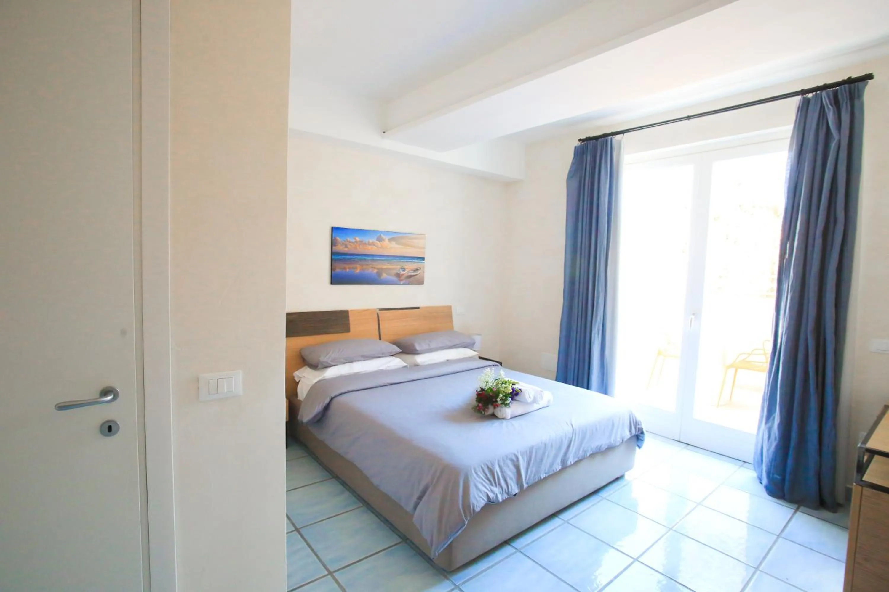 Bed in Il Viaggiatore Gaeta Medievale B&B