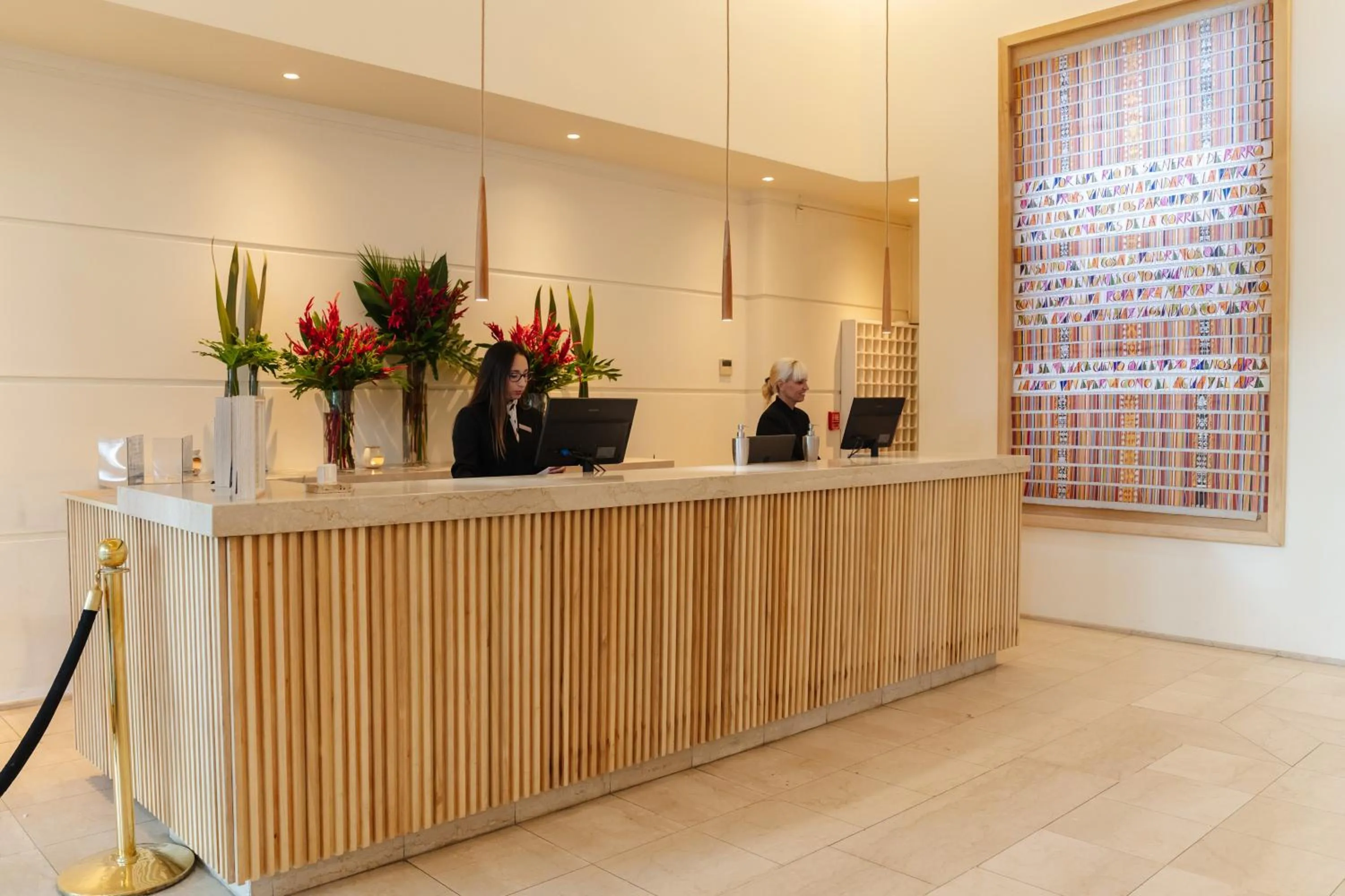 Lobby or reception in Loi Suites Recoleta Hotel