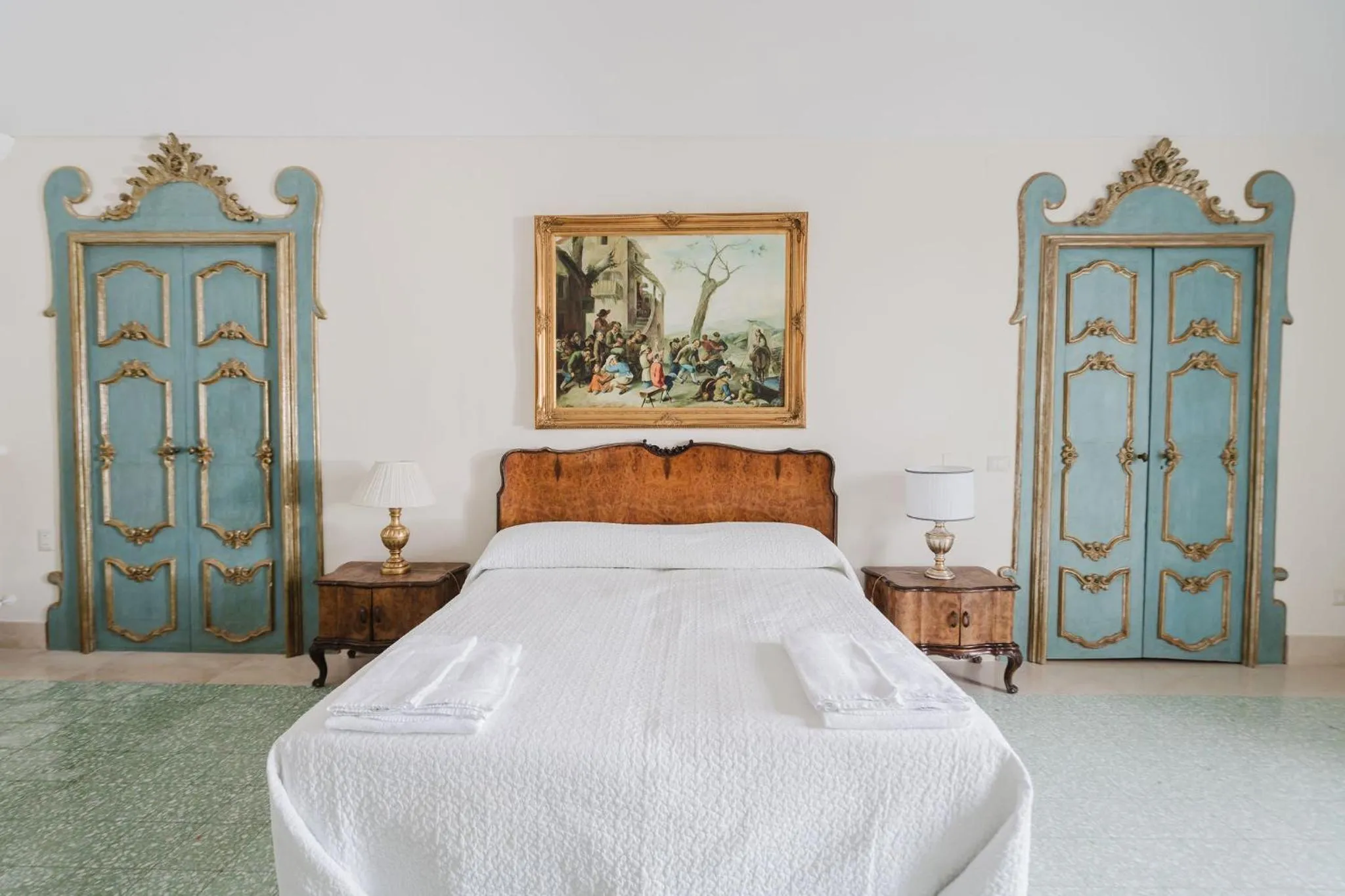 Bed in La Casa di Ele