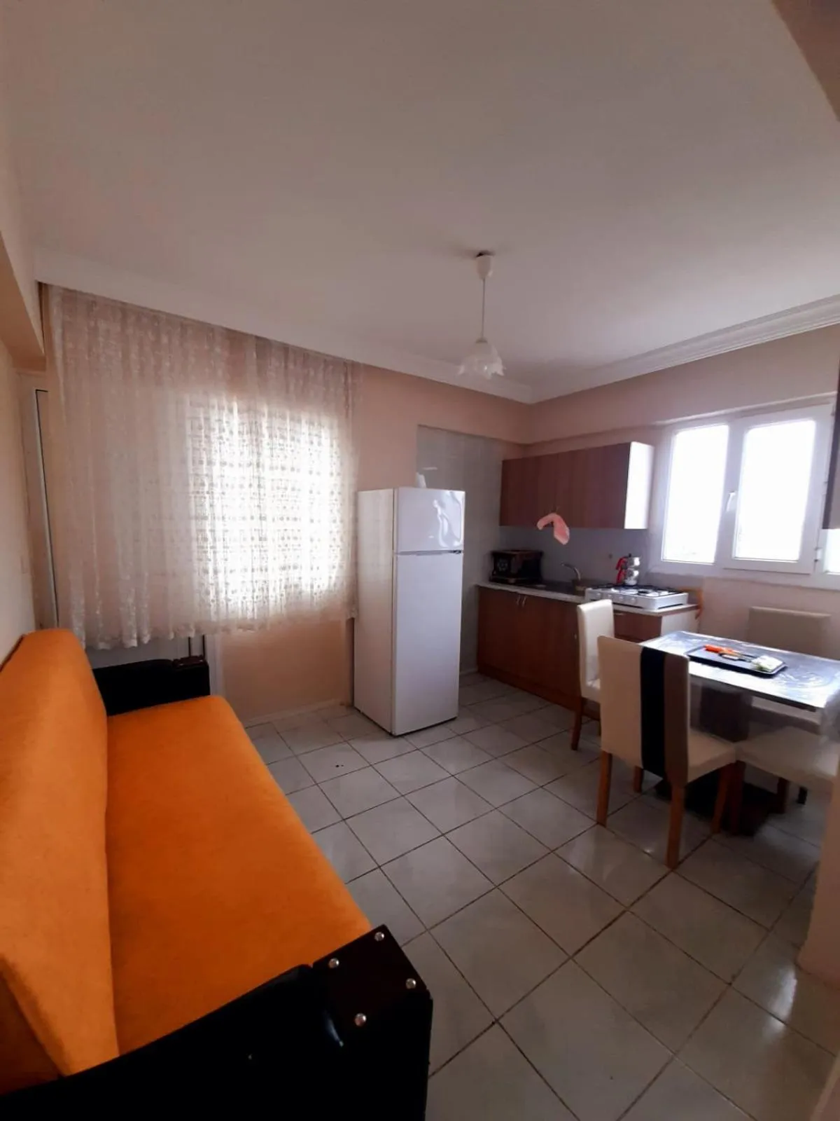 Seating area in Zeytindali Apart Hotel