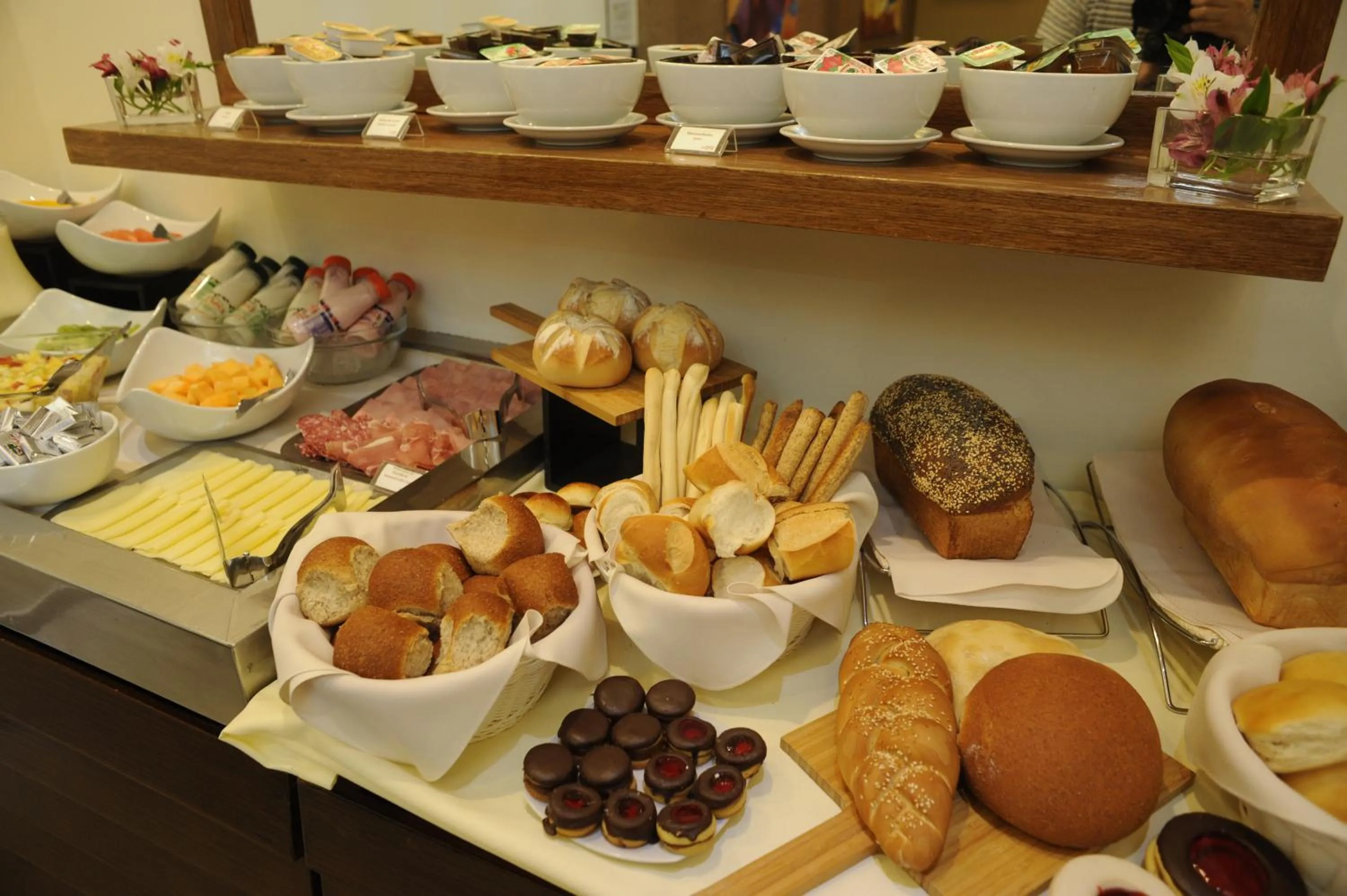 Buffet breakfast in Urban Suites Recoleta Boutique Hotel