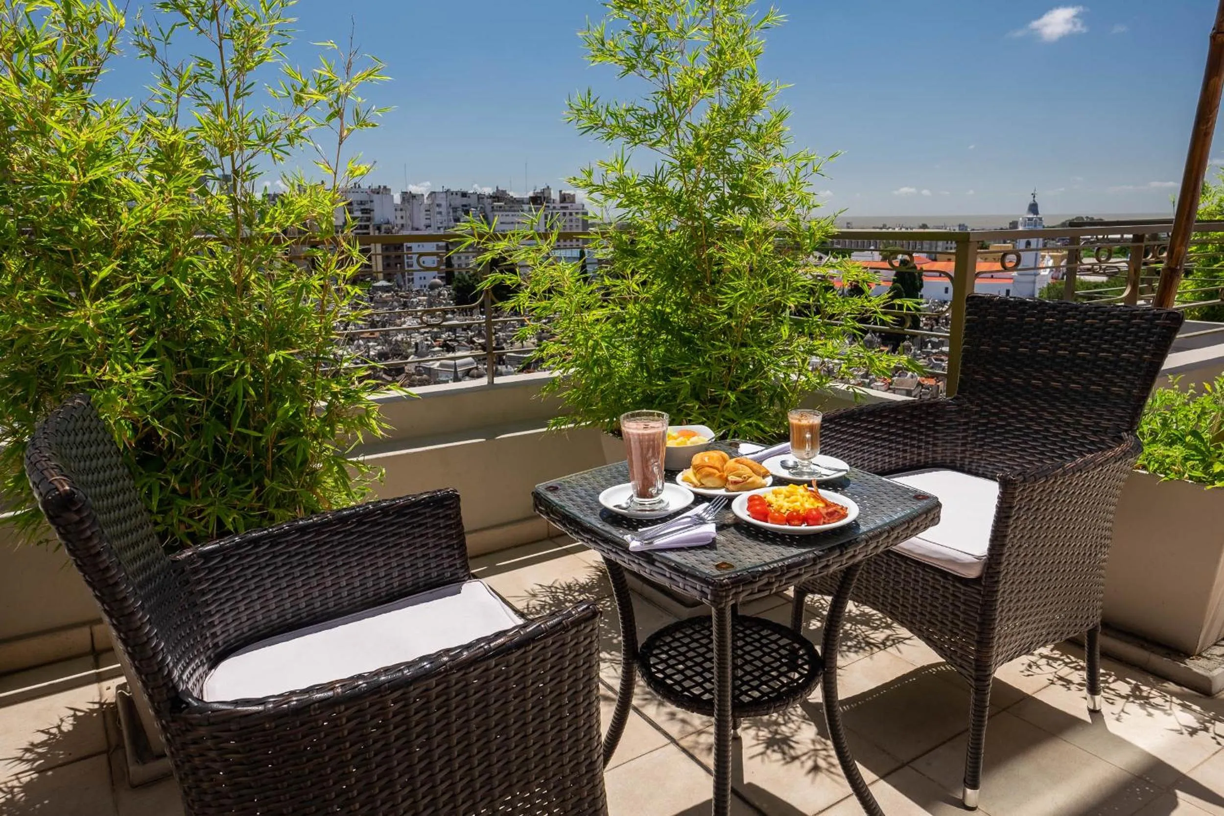 Balcony/Terrace in Urban Suites Recoleta Boutique Hotel