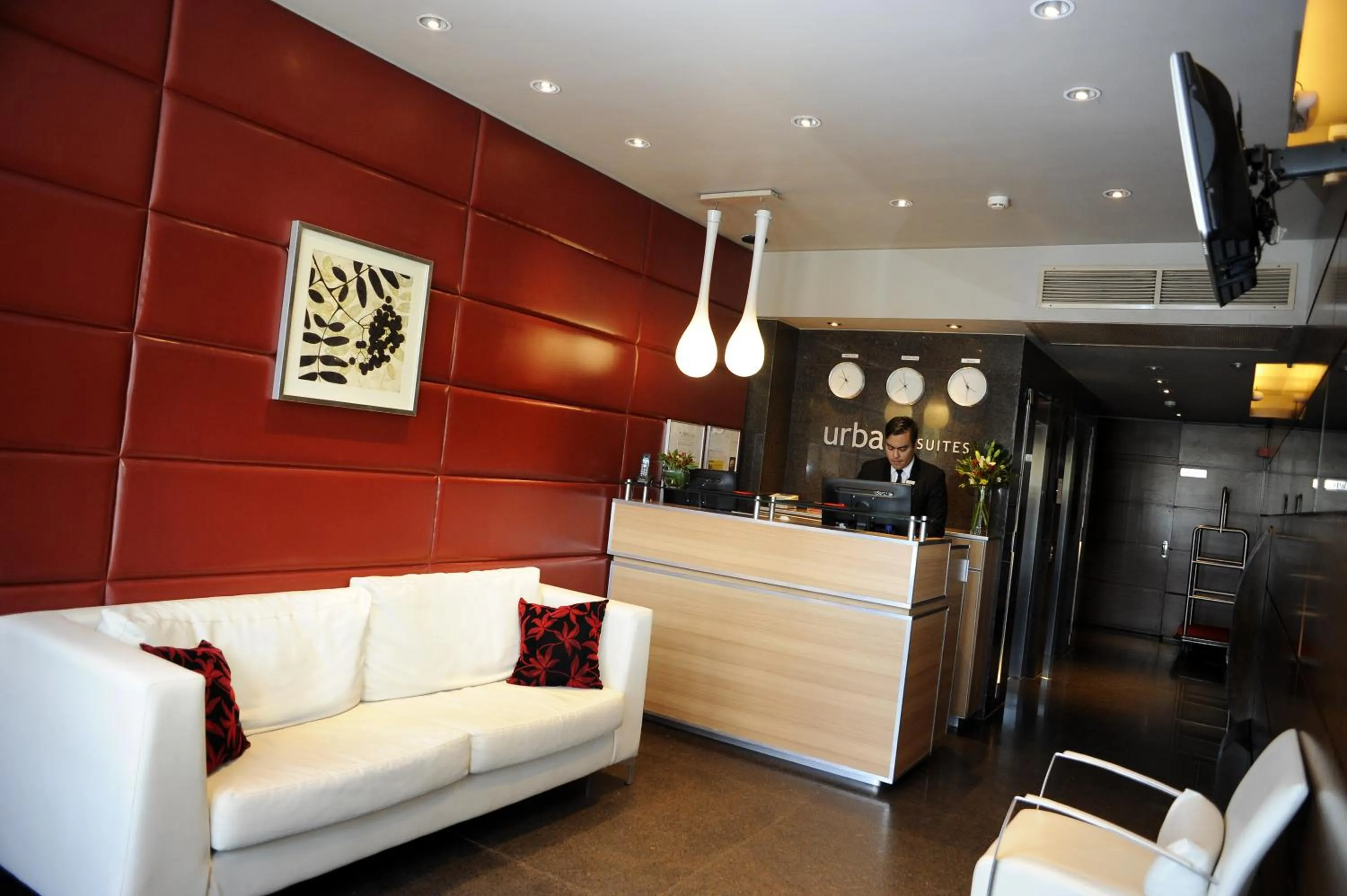 Lobby or reception in Urban Suites Recoleta Boutique Hotel