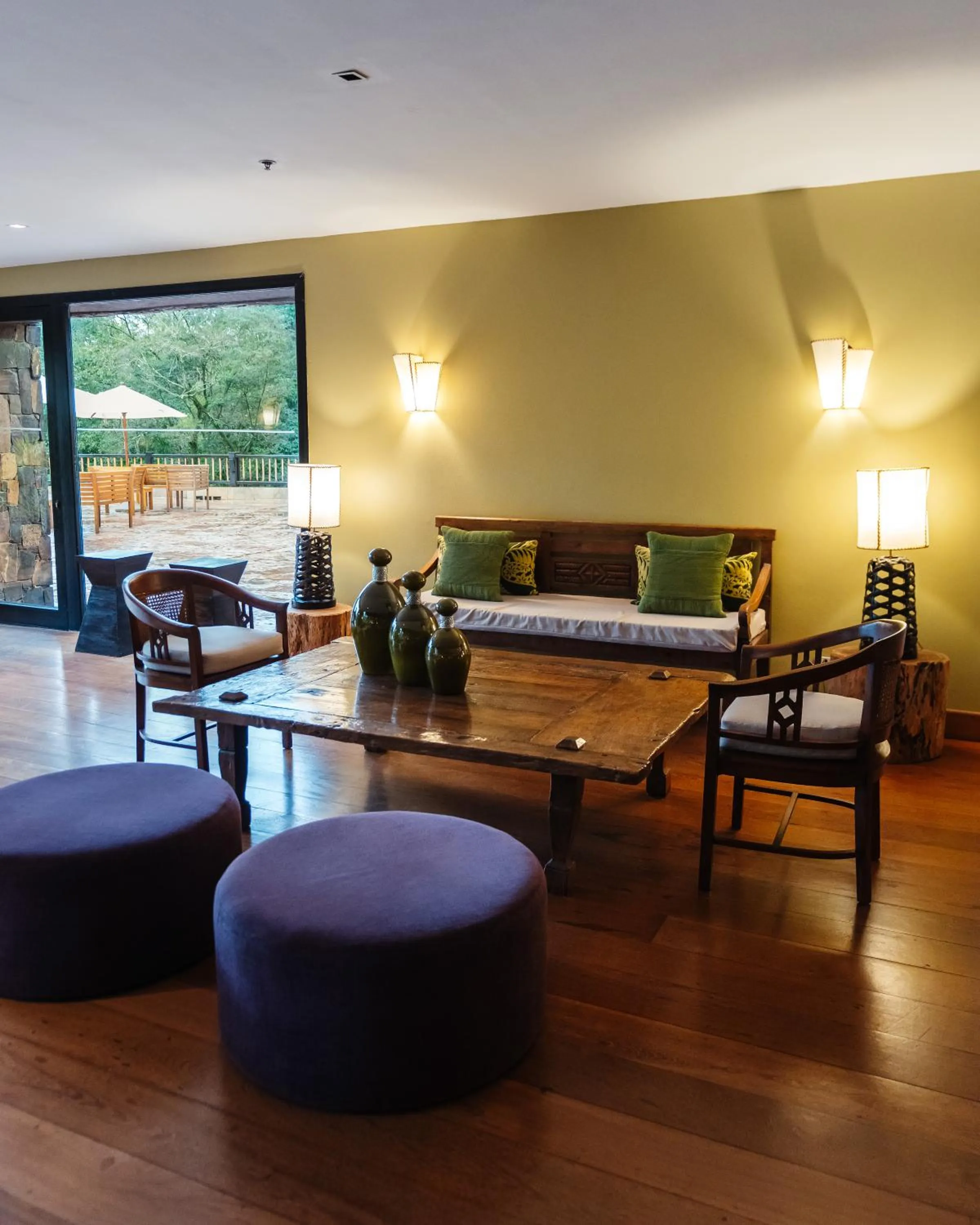 Living room in Loi Suites Iguazu Hotel