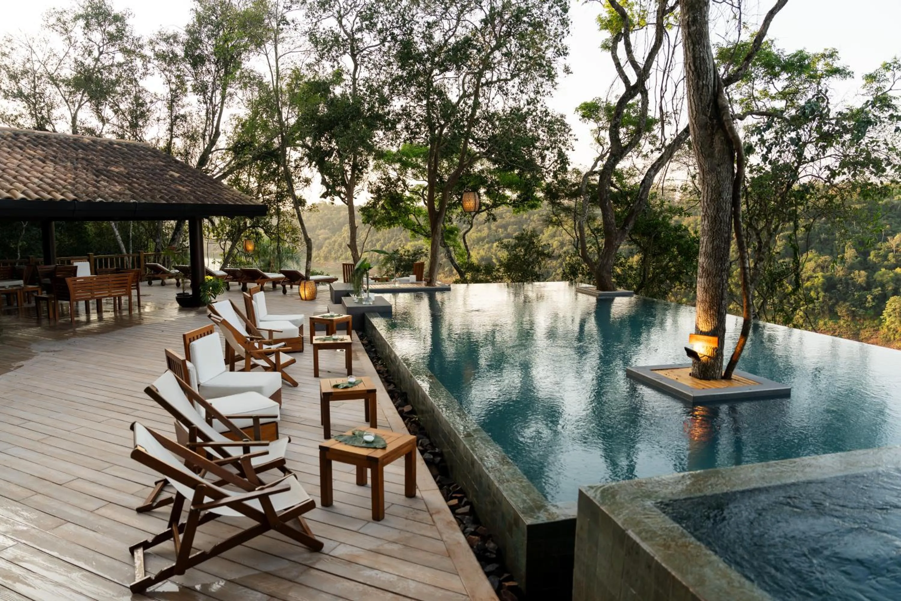 Pool view in Loi Suites Iguazu Hotel