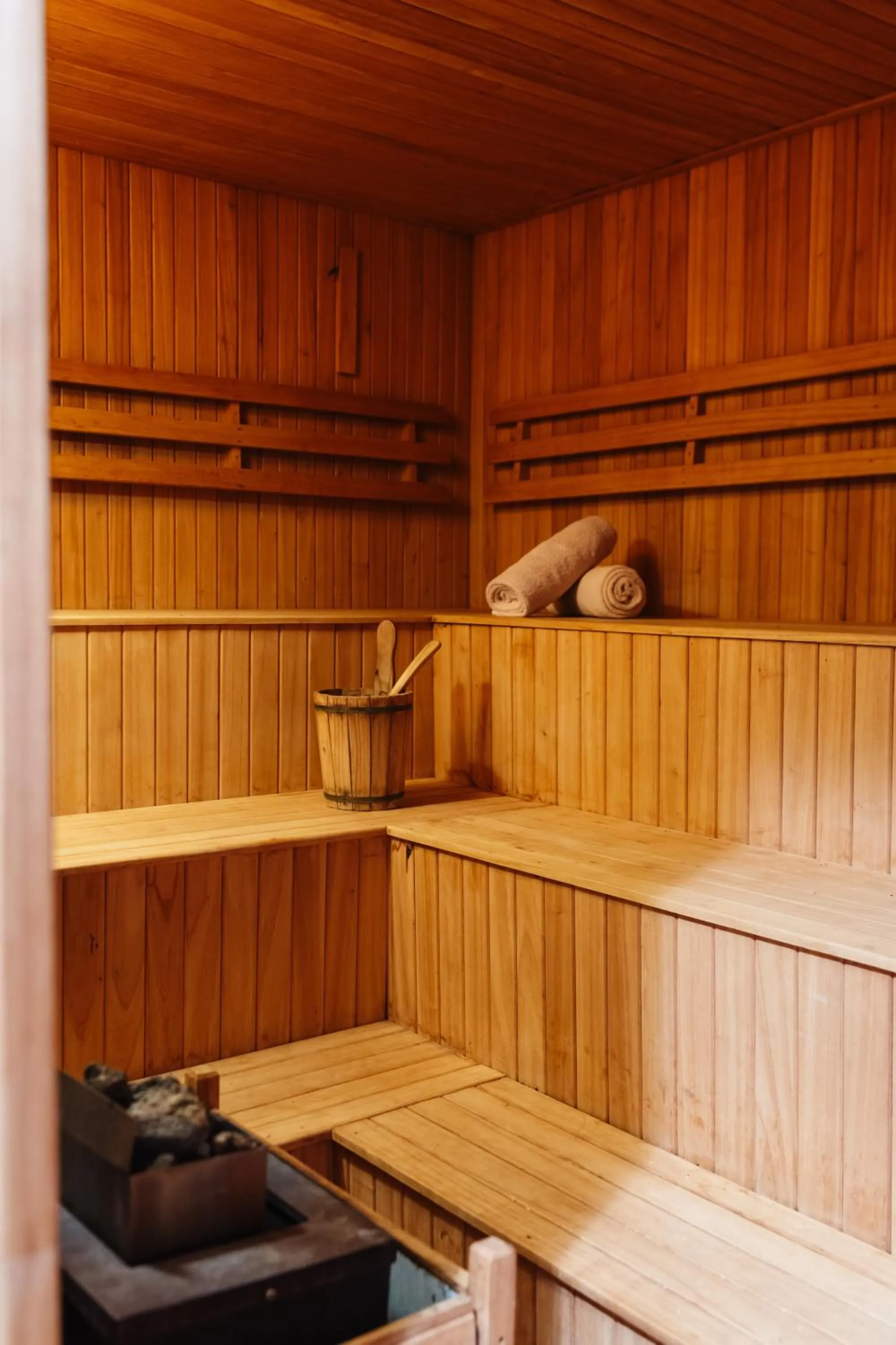 Sauna in Loi Suites Iguazu Hotel
