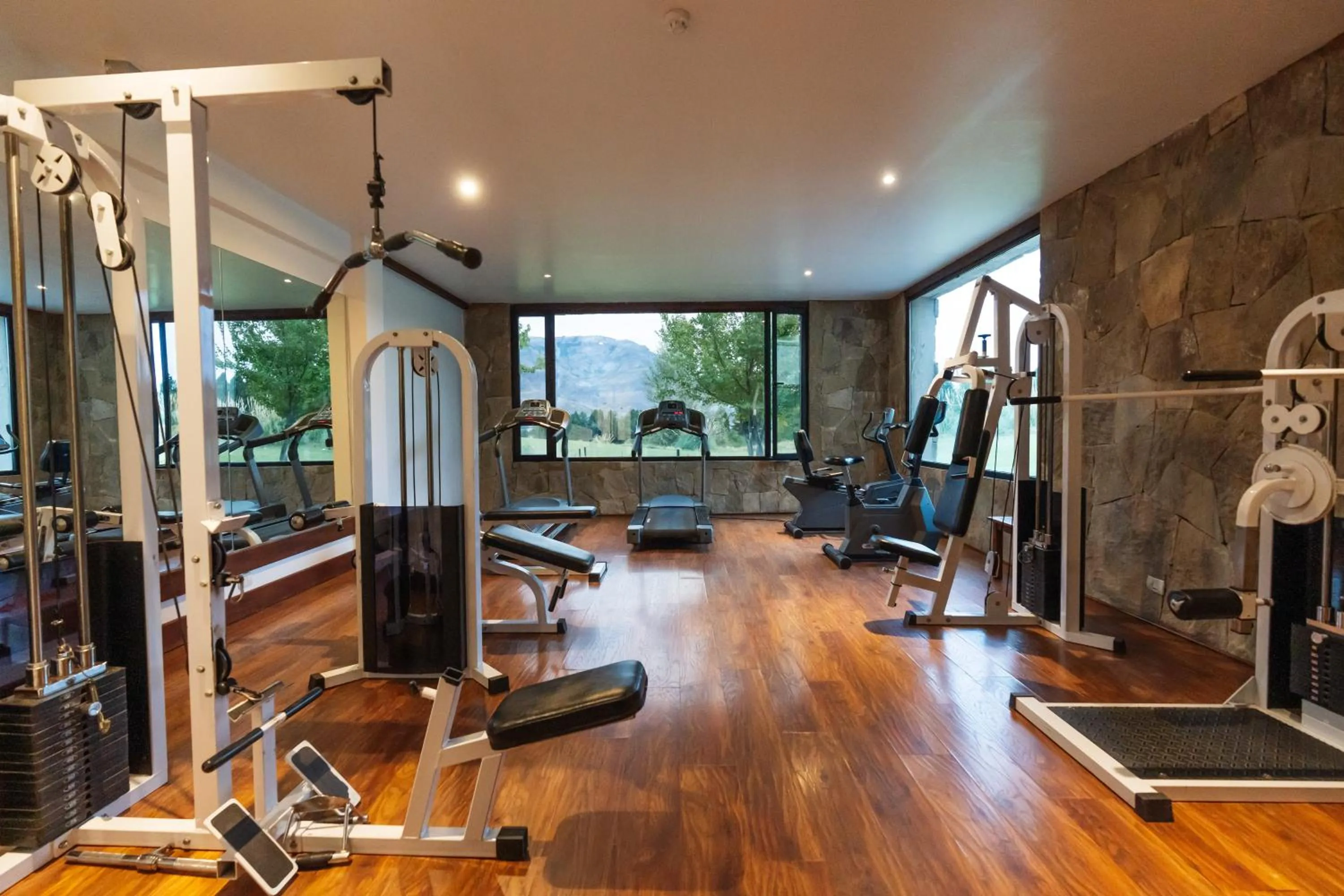 Fitness centre/facilities in Loi Suites Chapelco Hotel