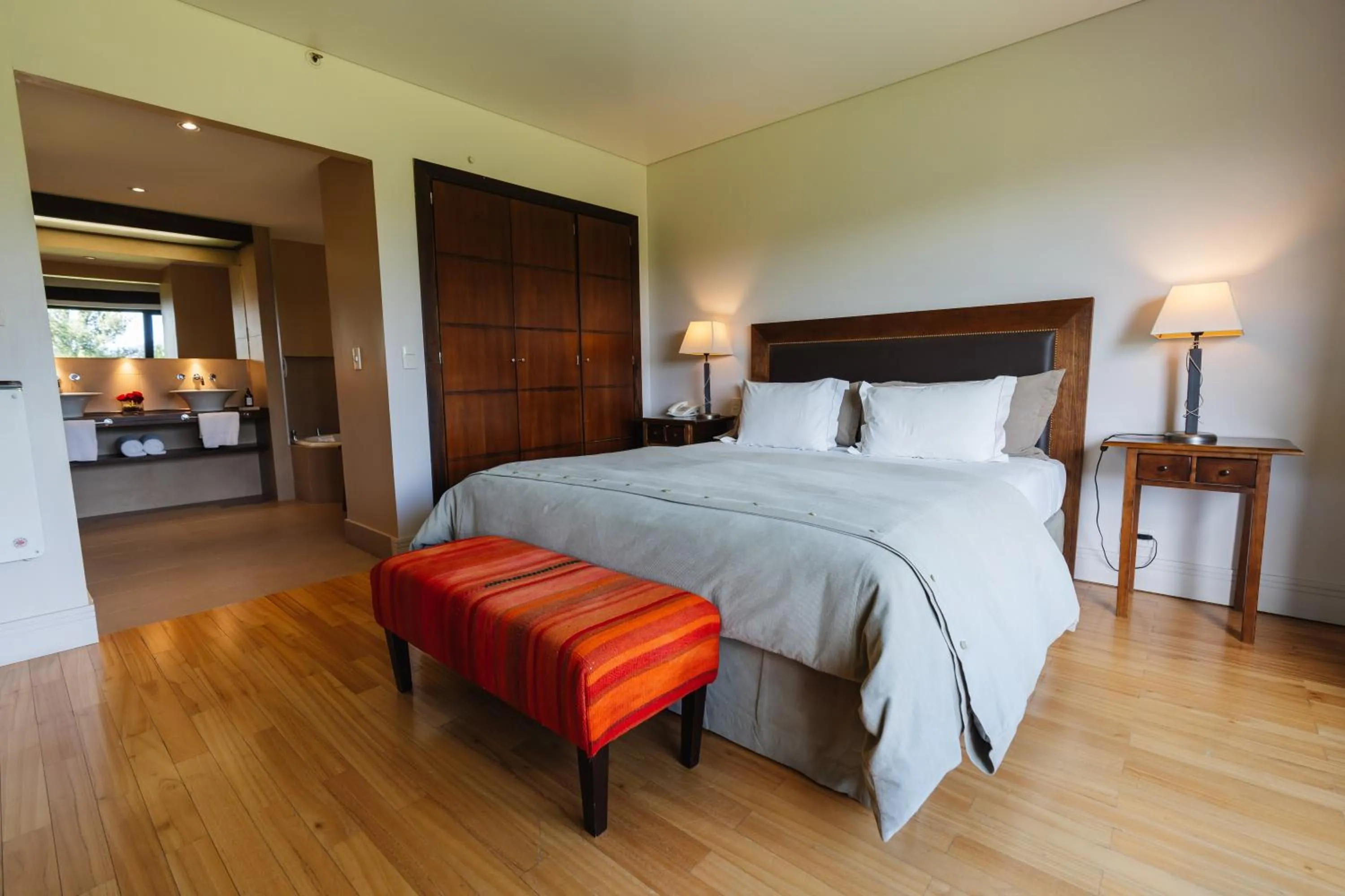 Bed in Loi Suites Chapelco Hotel