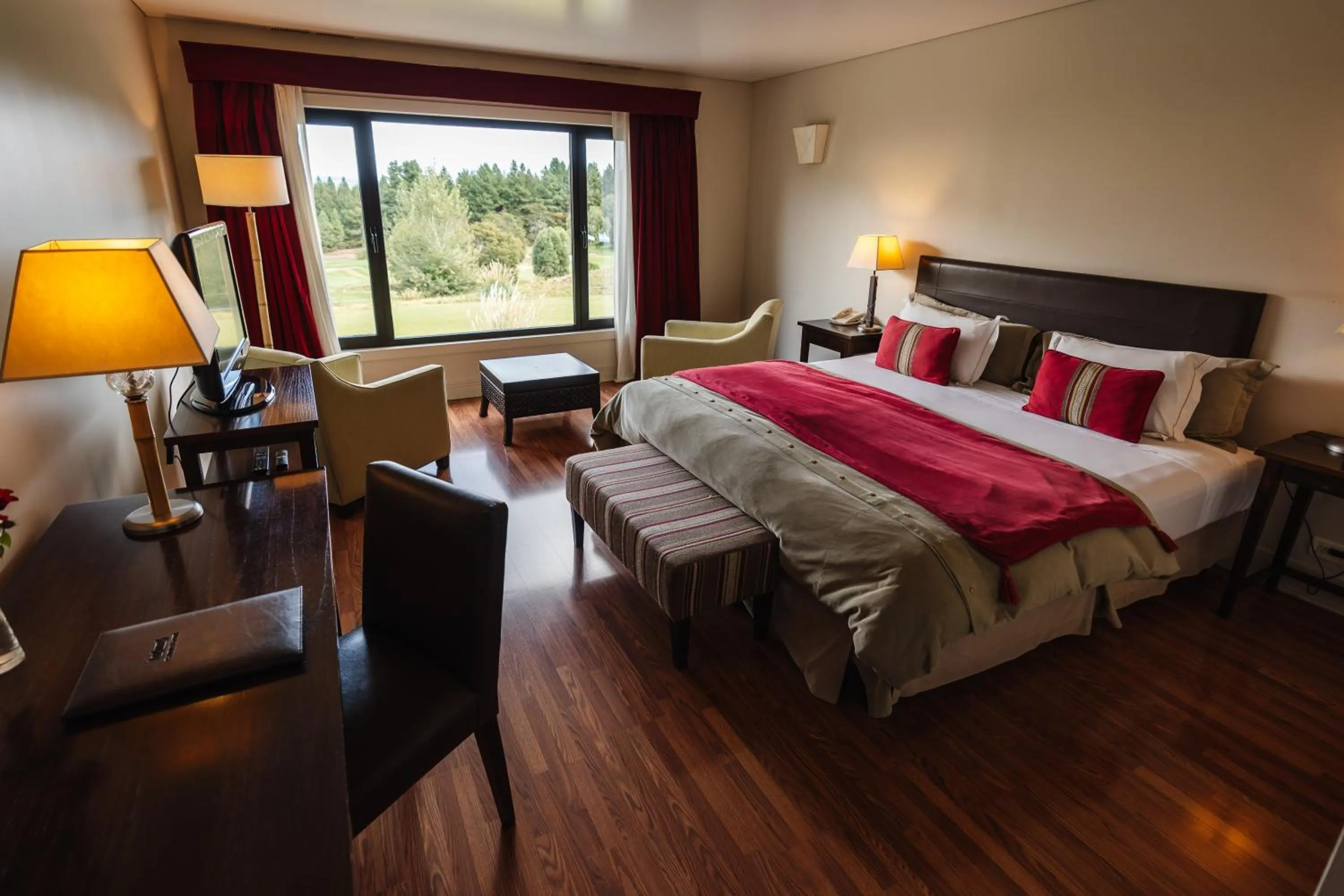 Bed in Loi Suites Chapelco Hotel