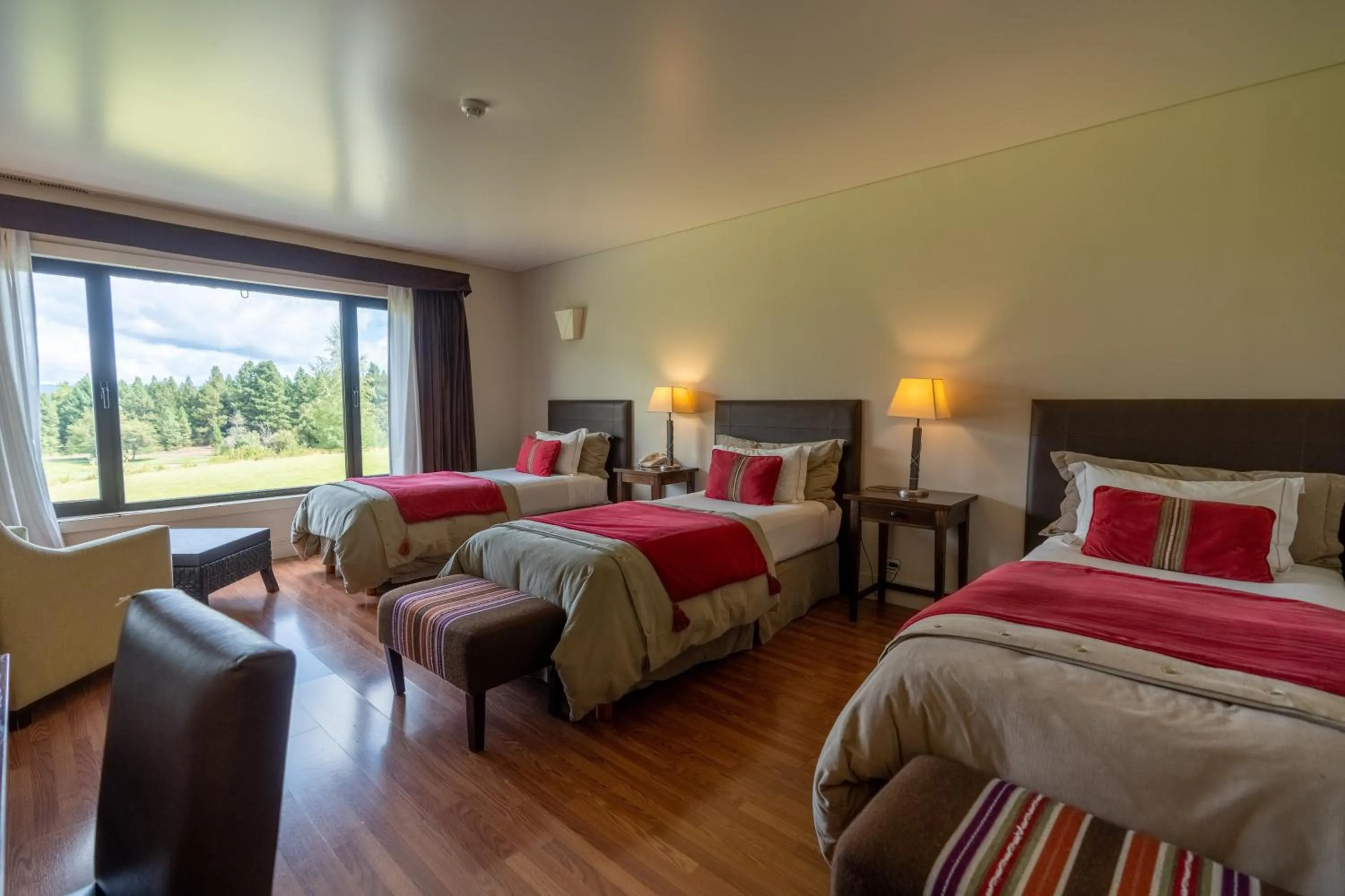 Bed in Loi Suites Chapelco Hotel