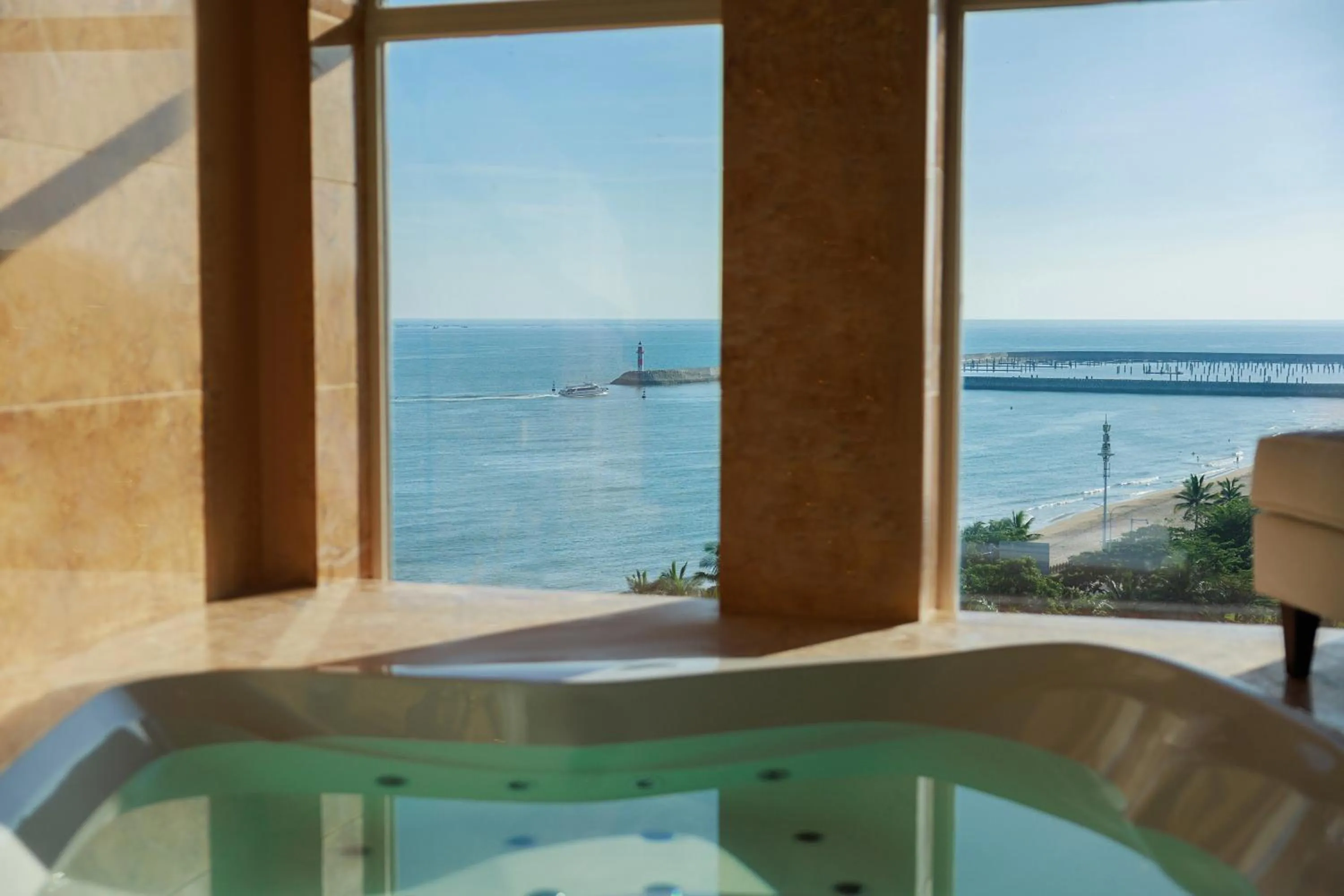 Sea view in Crowne Plaza Resort Sanya Bay by IHG