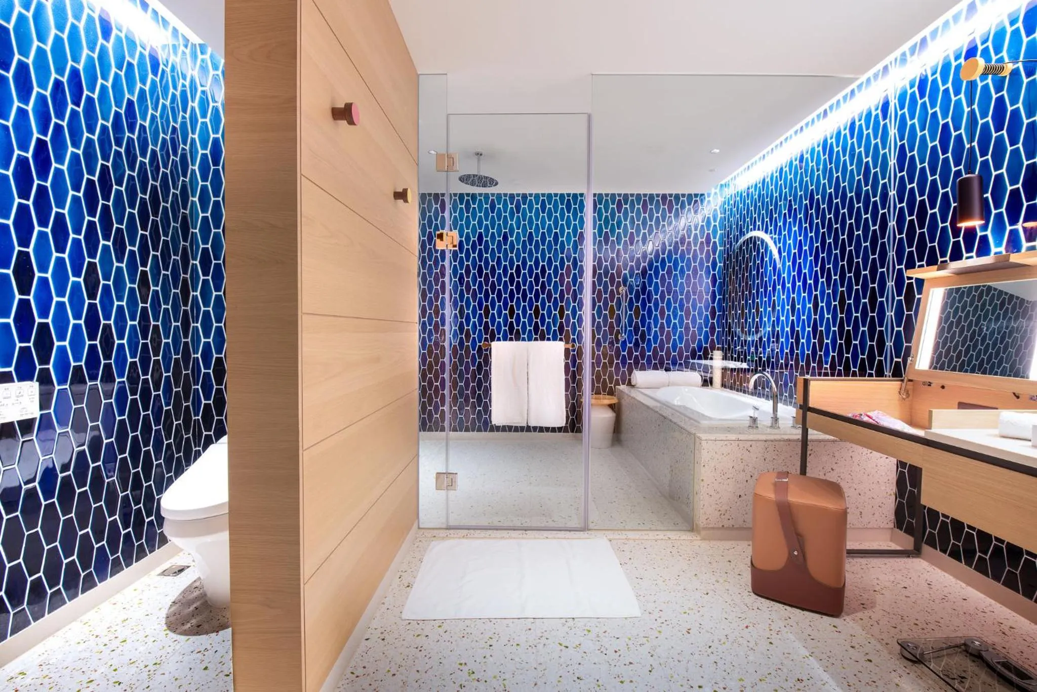 Bathroom in Hotel Indigo Kaohsiung Central Park by IHG