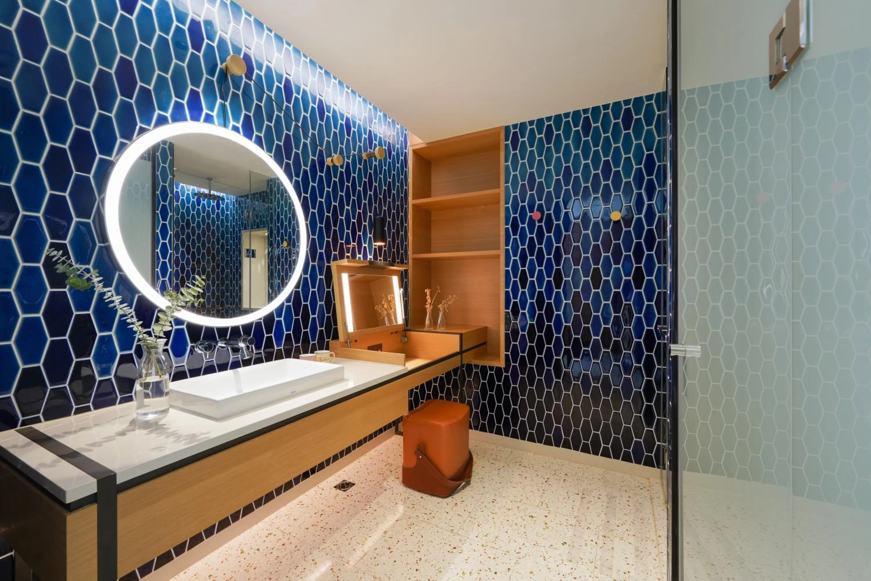 Bathroom in Hotel Indigo Kaohsiung Central Park by IHG