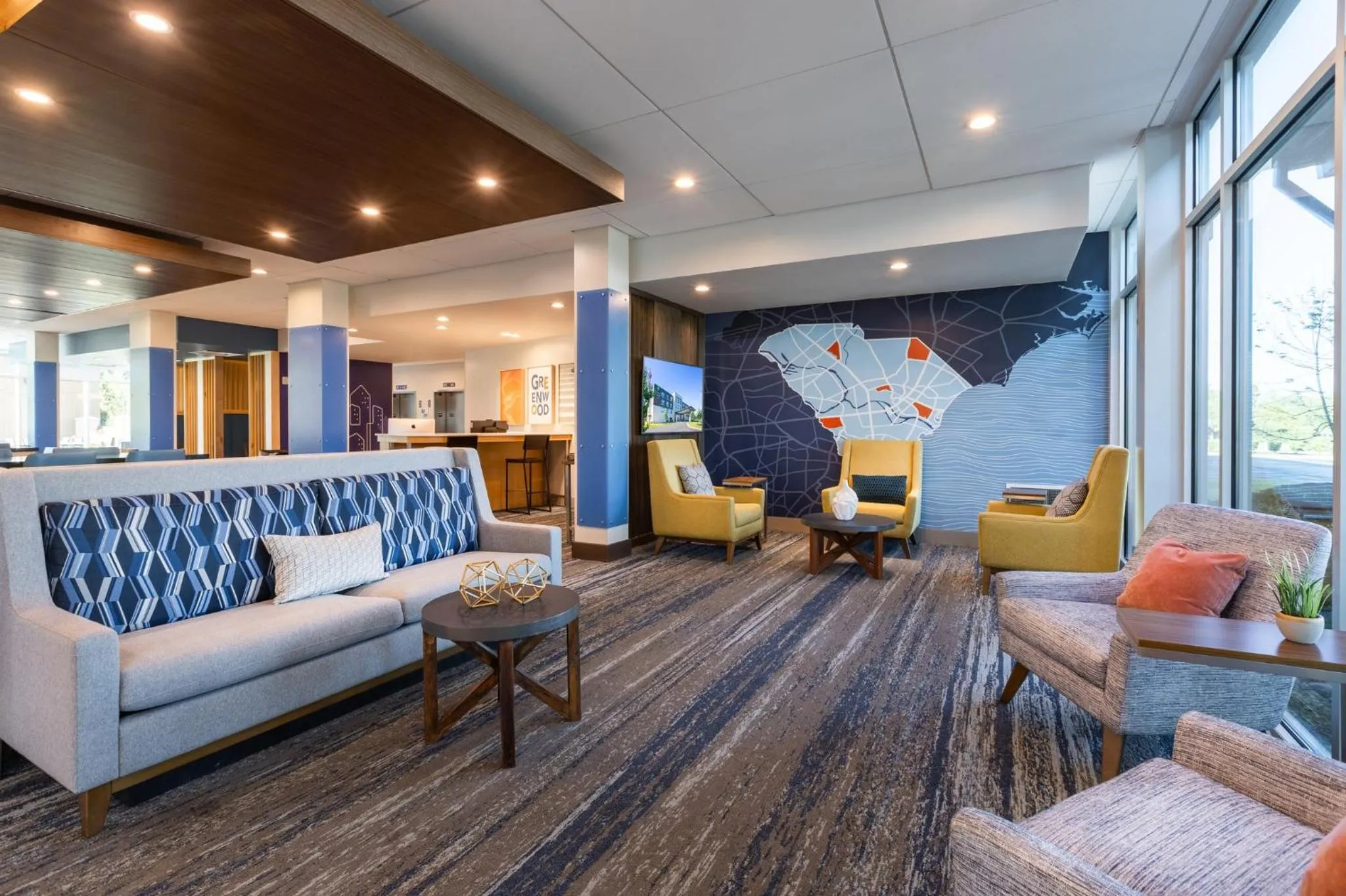 Property building in Holiday Inn Express & Suites Greenwood Mall by IHG