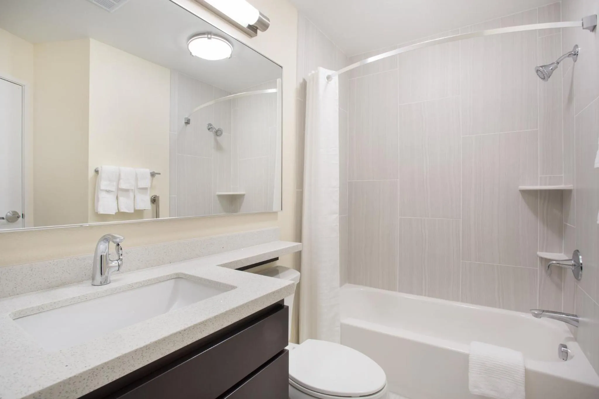 Bathroom in Candlewood Suites Longmont - Boulder Area by IHG