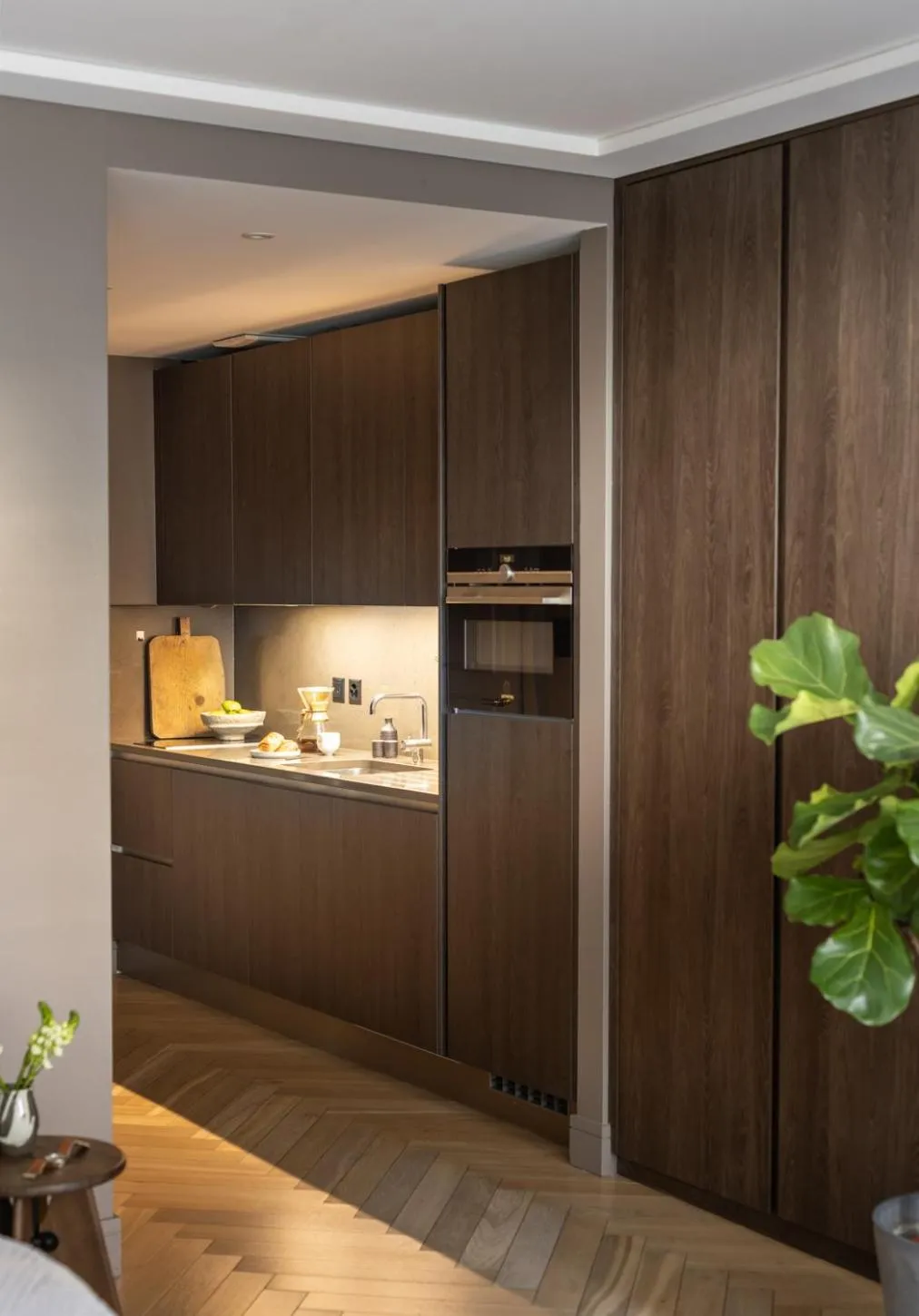 Kitchen or kitchenette in The Hamlet - Luxury Serviced Apartments