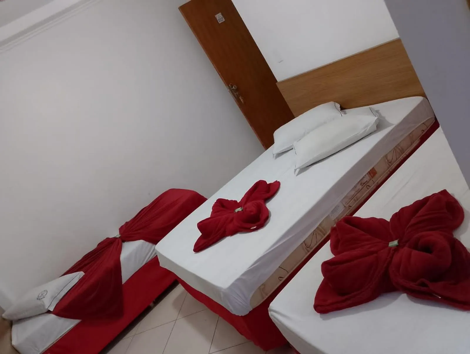 Photo of the whole room, Bed in Hotel São Luiz