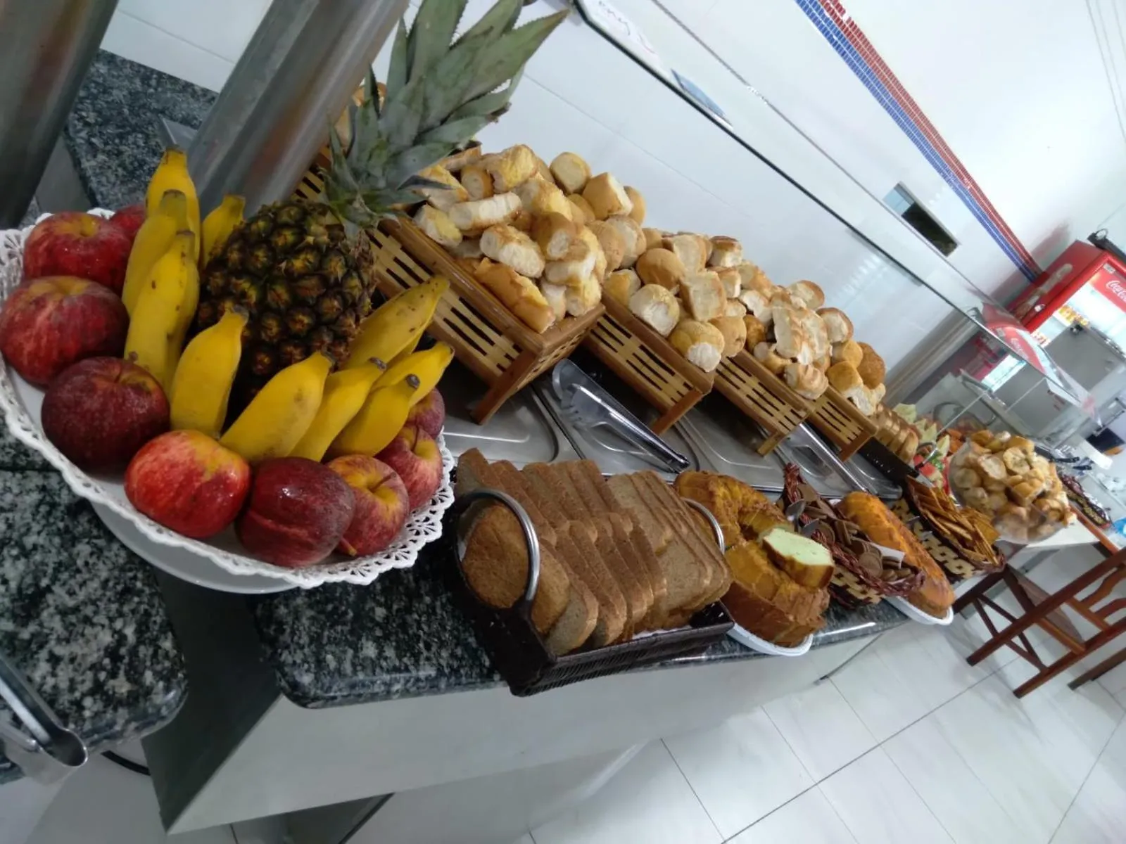 Buffet breakfast in Hotel São Luiz