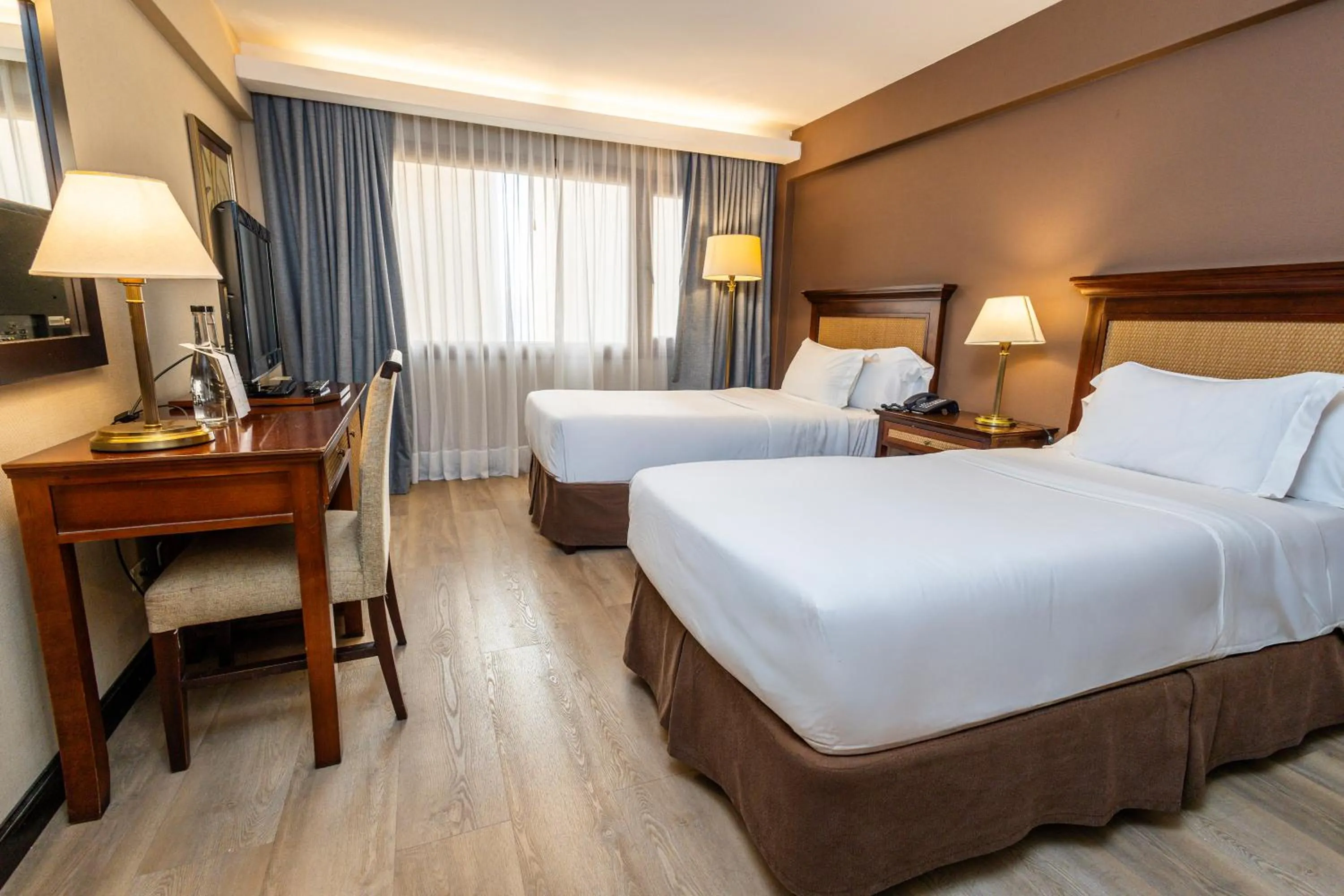 Bed in Cacique Inacayal Lake Hotel & Spa