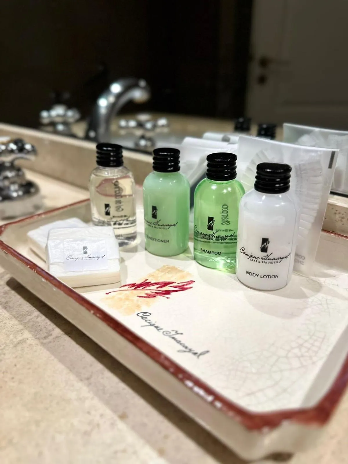 Decorative detail in Cacique Inacayal Lake Hotel & Spa