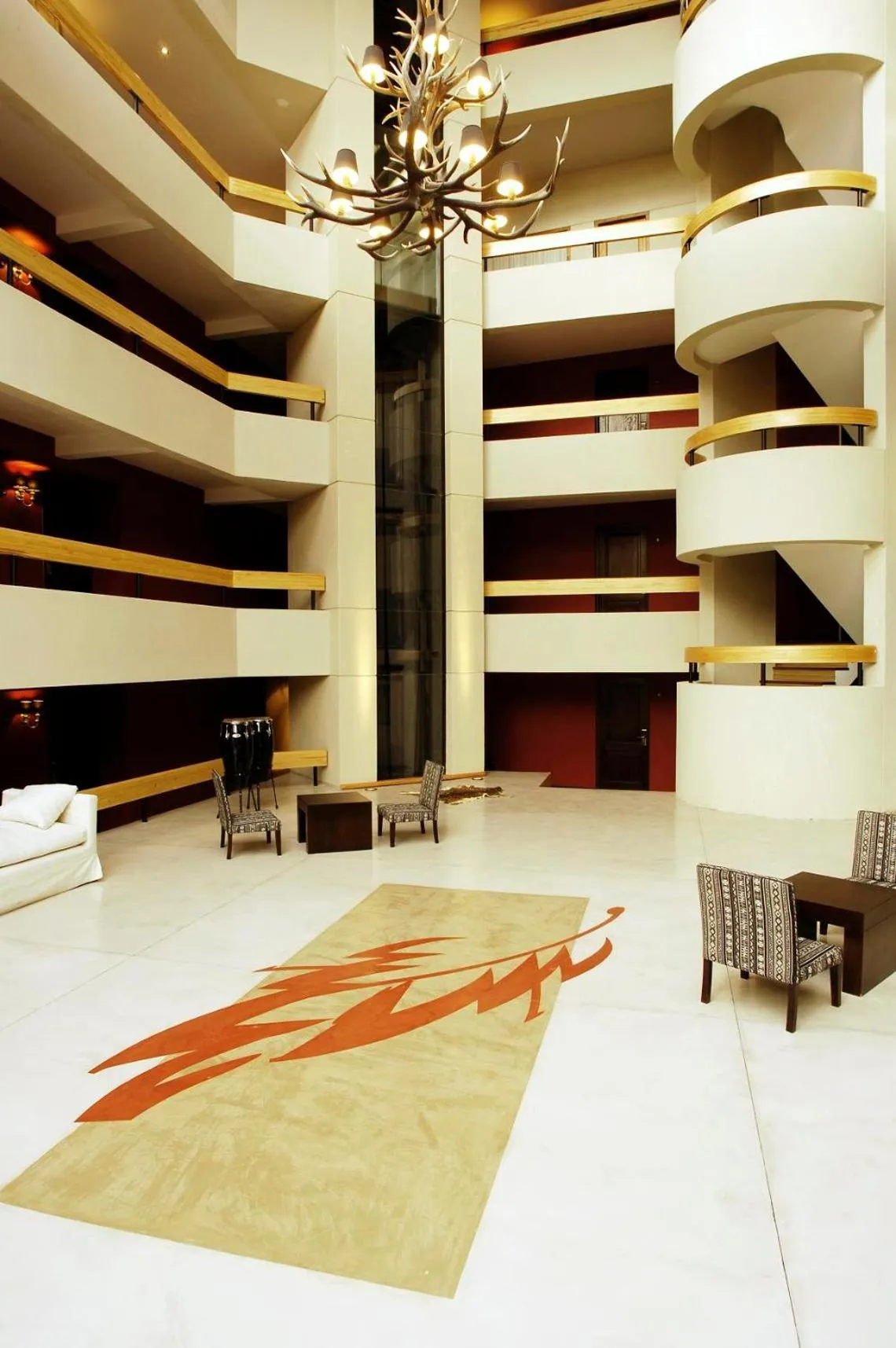 Property building in Cacique Inacayal Lake Hotel & Spa