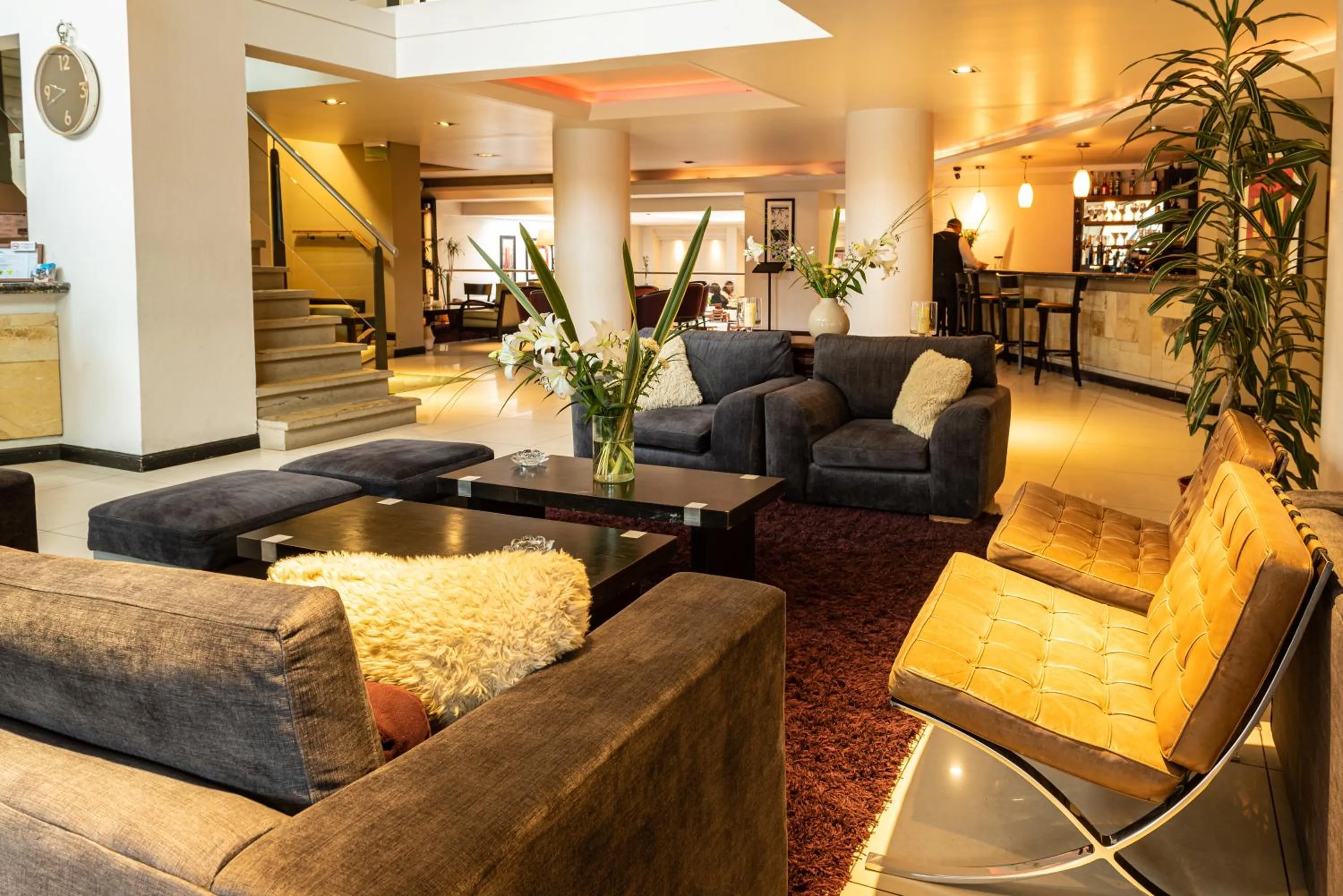 Living room in Hotel Crans Montana