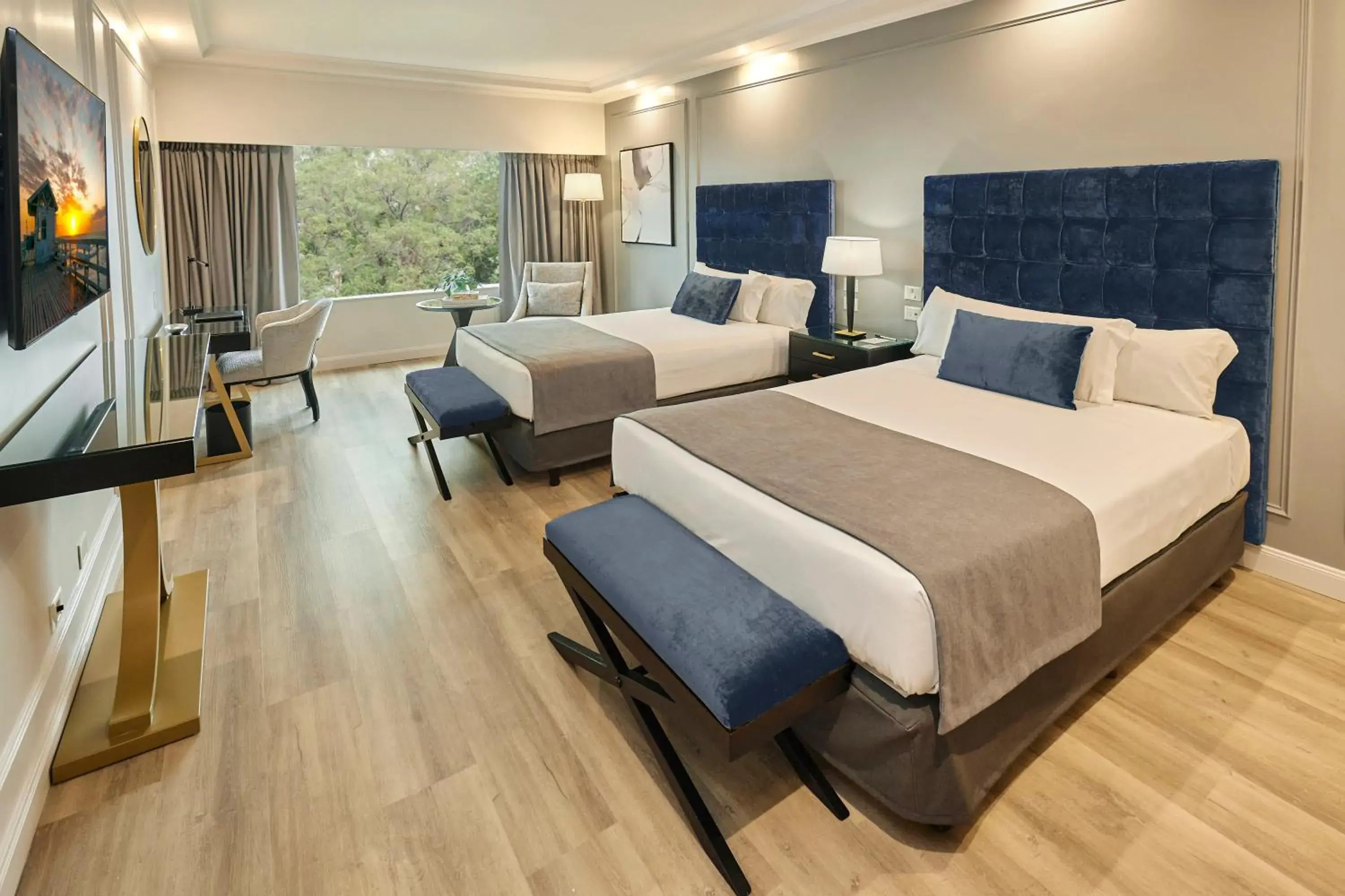 Deluxe Queen Room with Two Queen Beds - single occupancy in Emperador Hotel Buenos Aires Deluxe Queen Room with Two Queen Beds - single occupancy in Emperador Hotel Buenos Aires