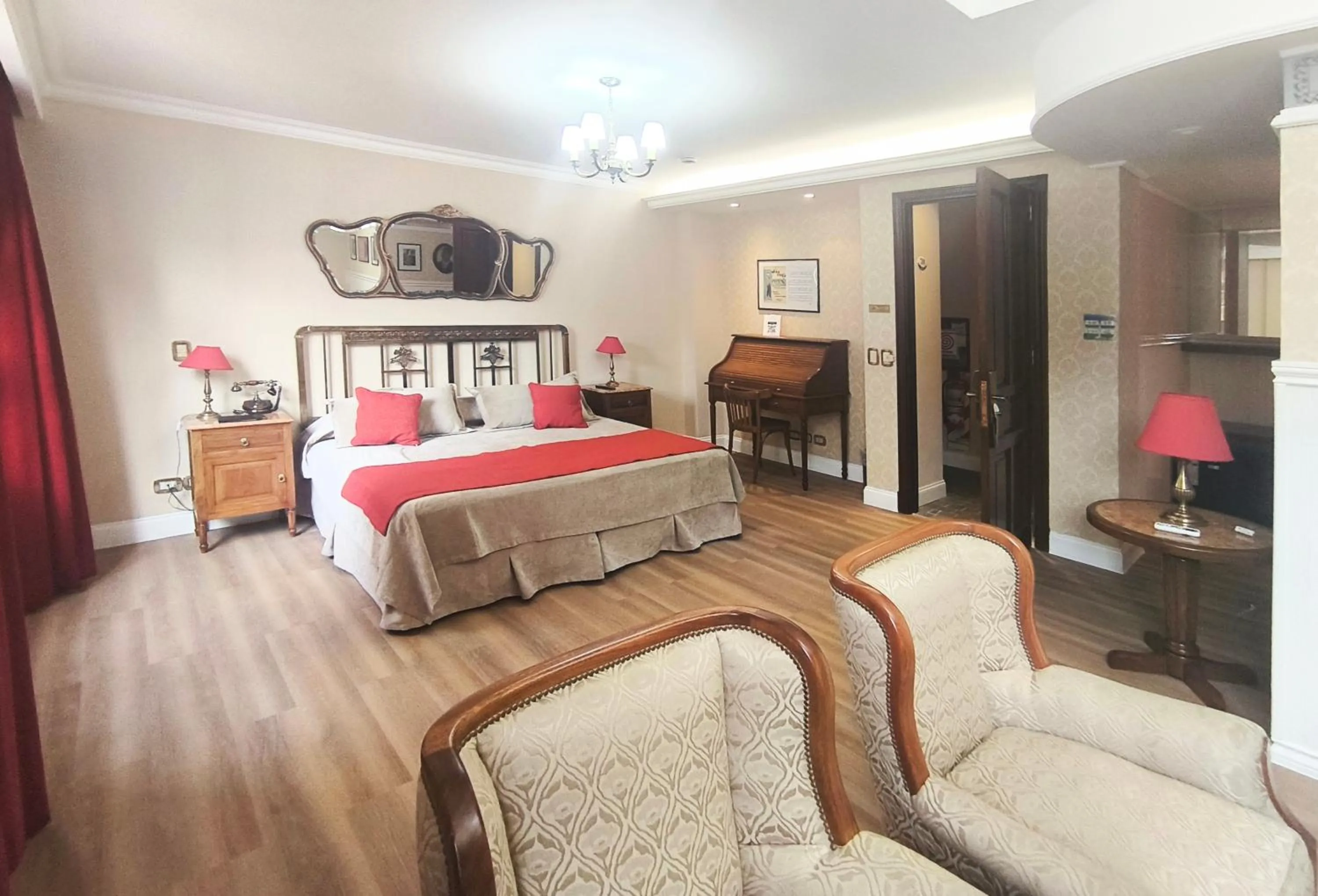 Bed in Tanguero Hotel Boutique Antique