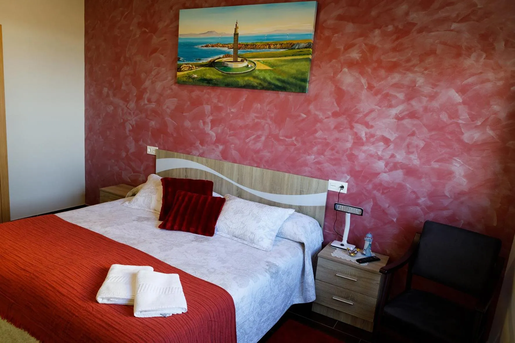 Bedroom, Bed in Muxia Mare