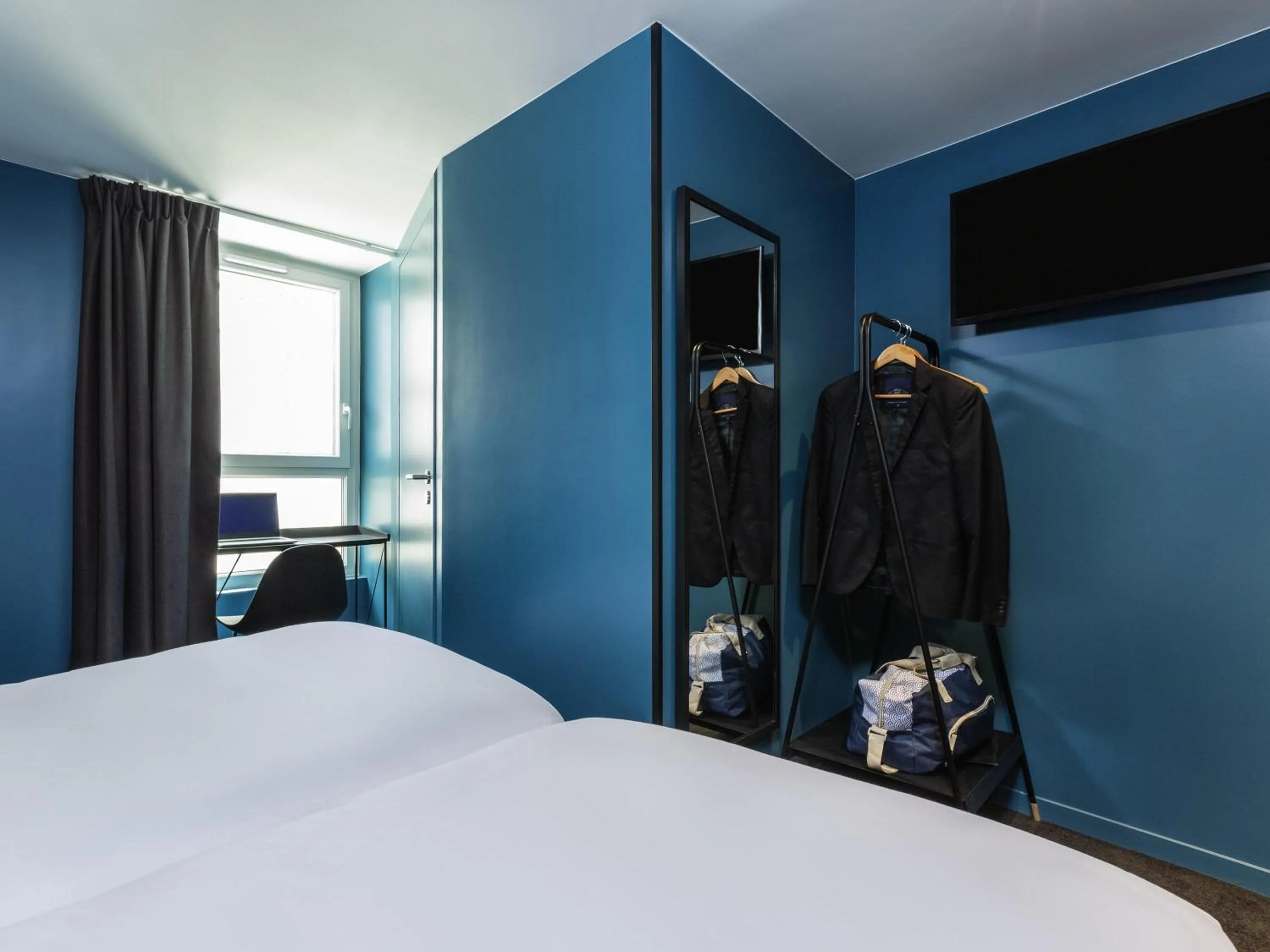 Bedroom, Bed in Ibis Styles Paris Gare de l'Est Magenta