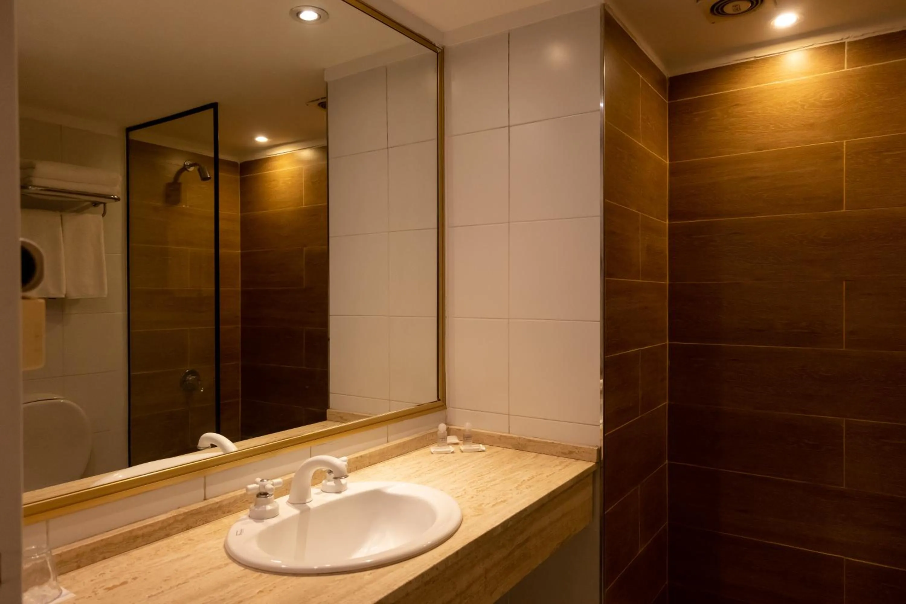 Bathroom in Up América Plaza