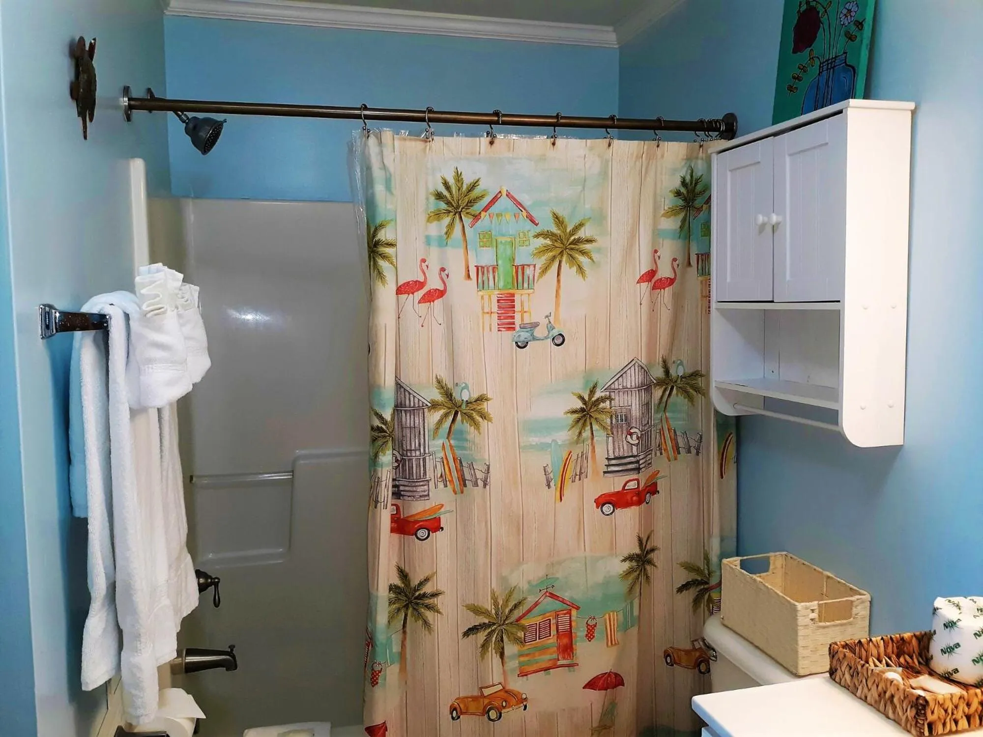 Shower in Sandpeddler Inn and Suites