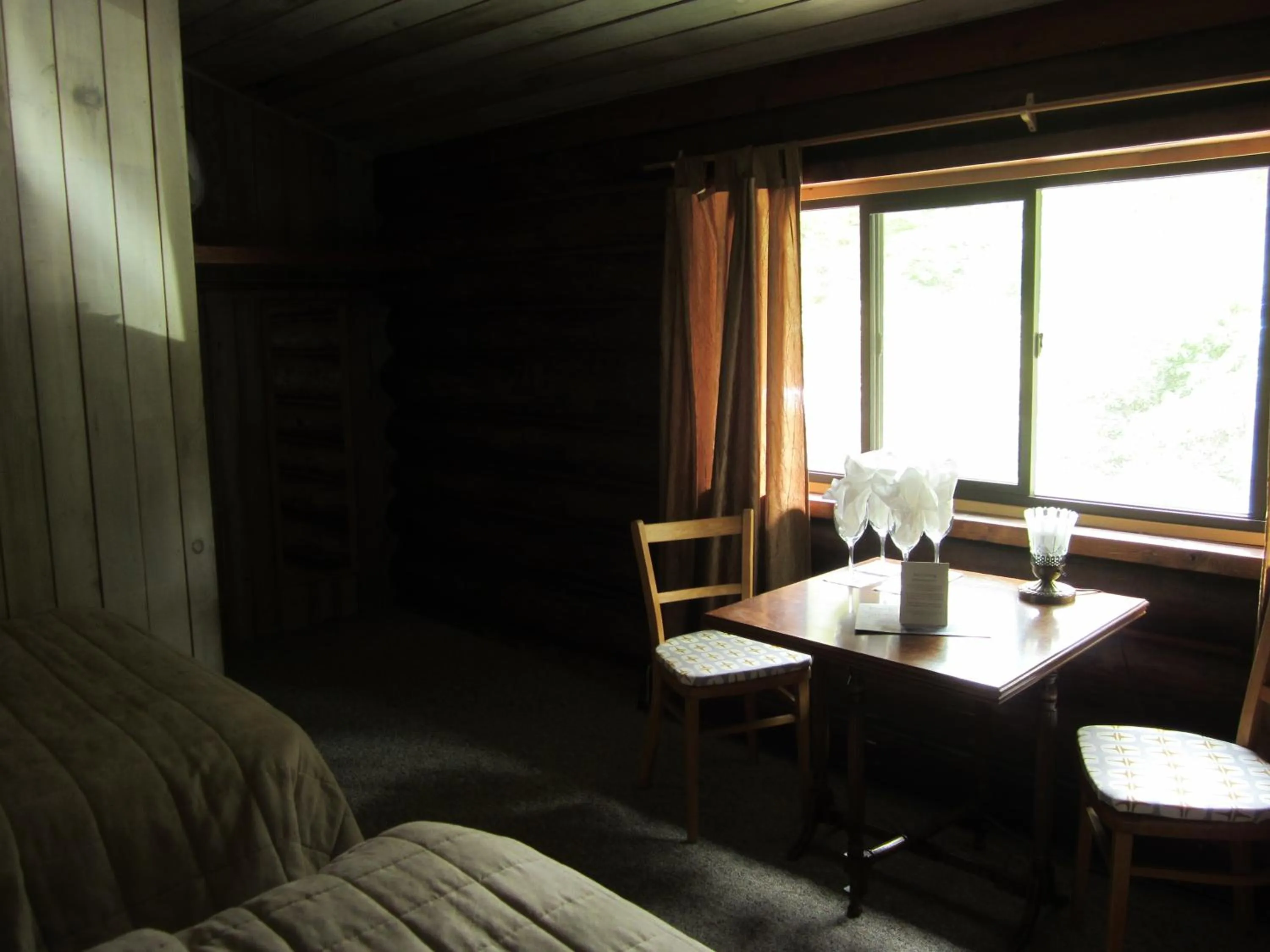 Seating area in The Surf Lodge and Pub