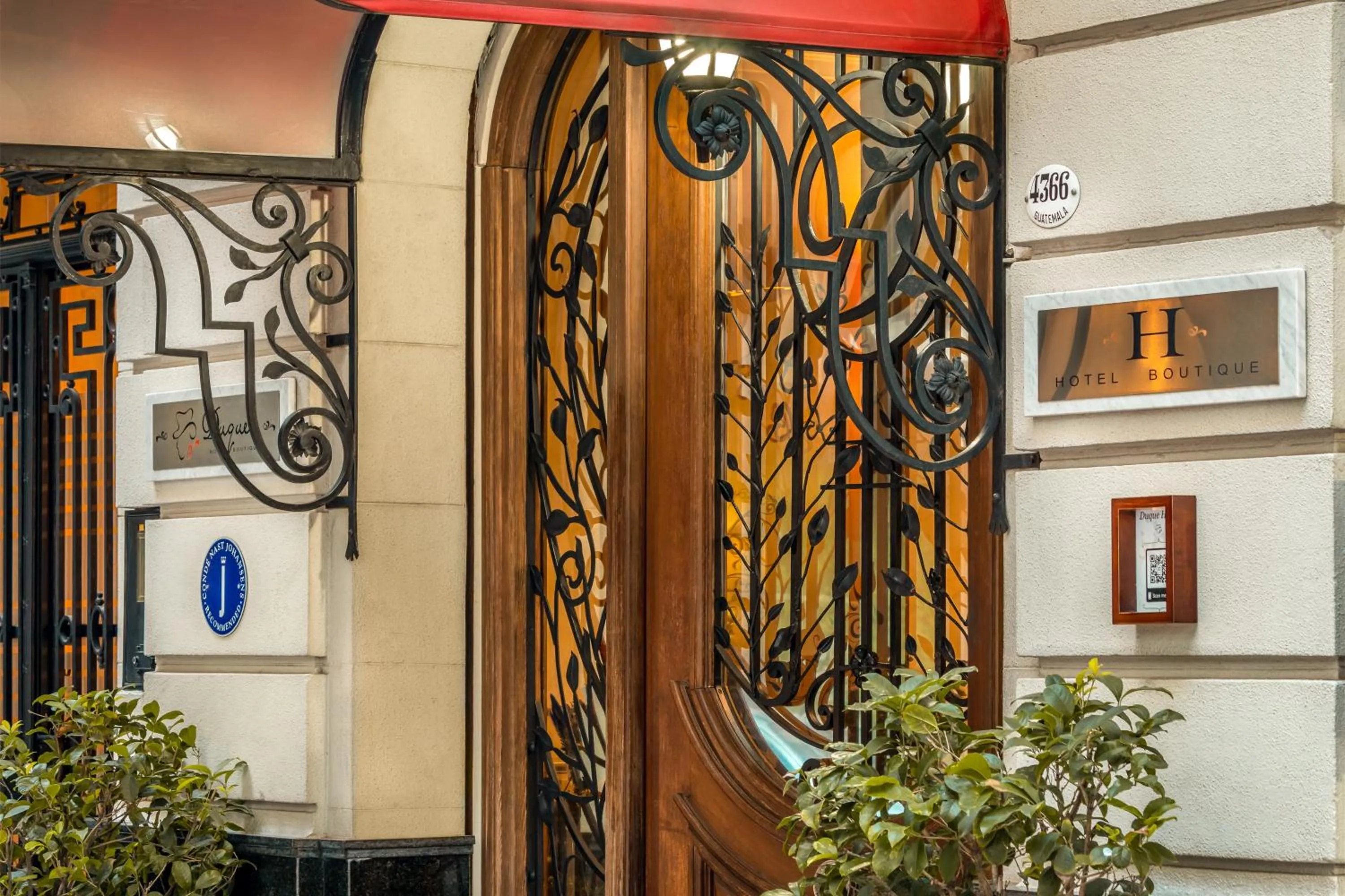 Facade/entrance in Duque Hotel Boutique & Spa